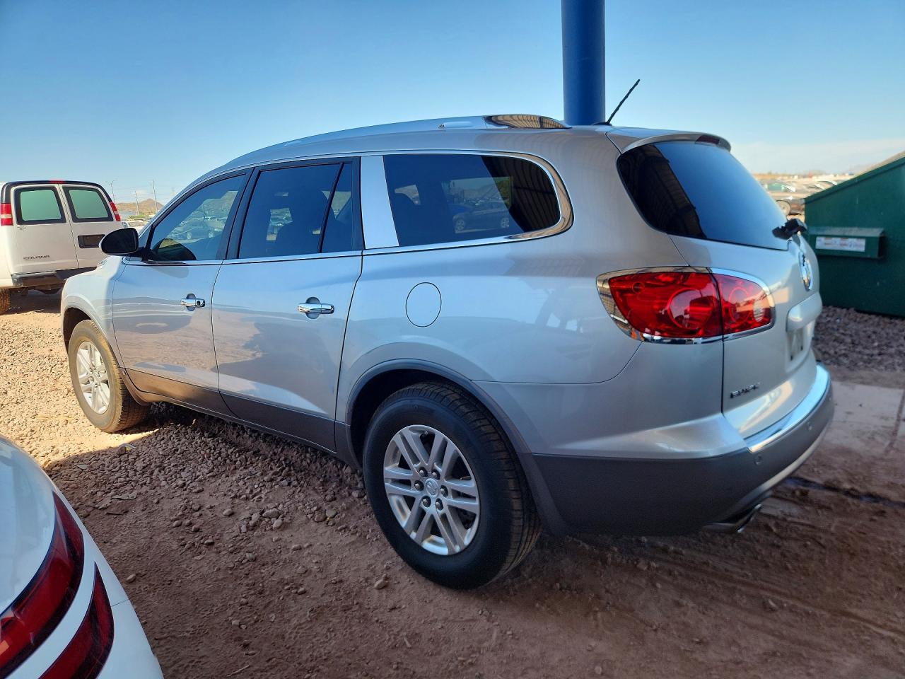2009 Buick Enclave Cx Серебряный vin: 5GAER13D59J196476