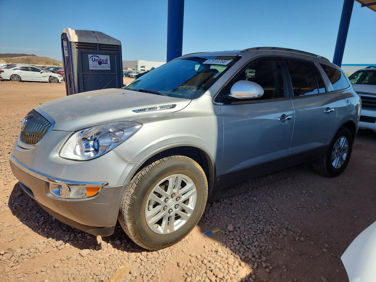 2009 Buick Enclave Cx Silver vin: 5GAER13D59J196476
