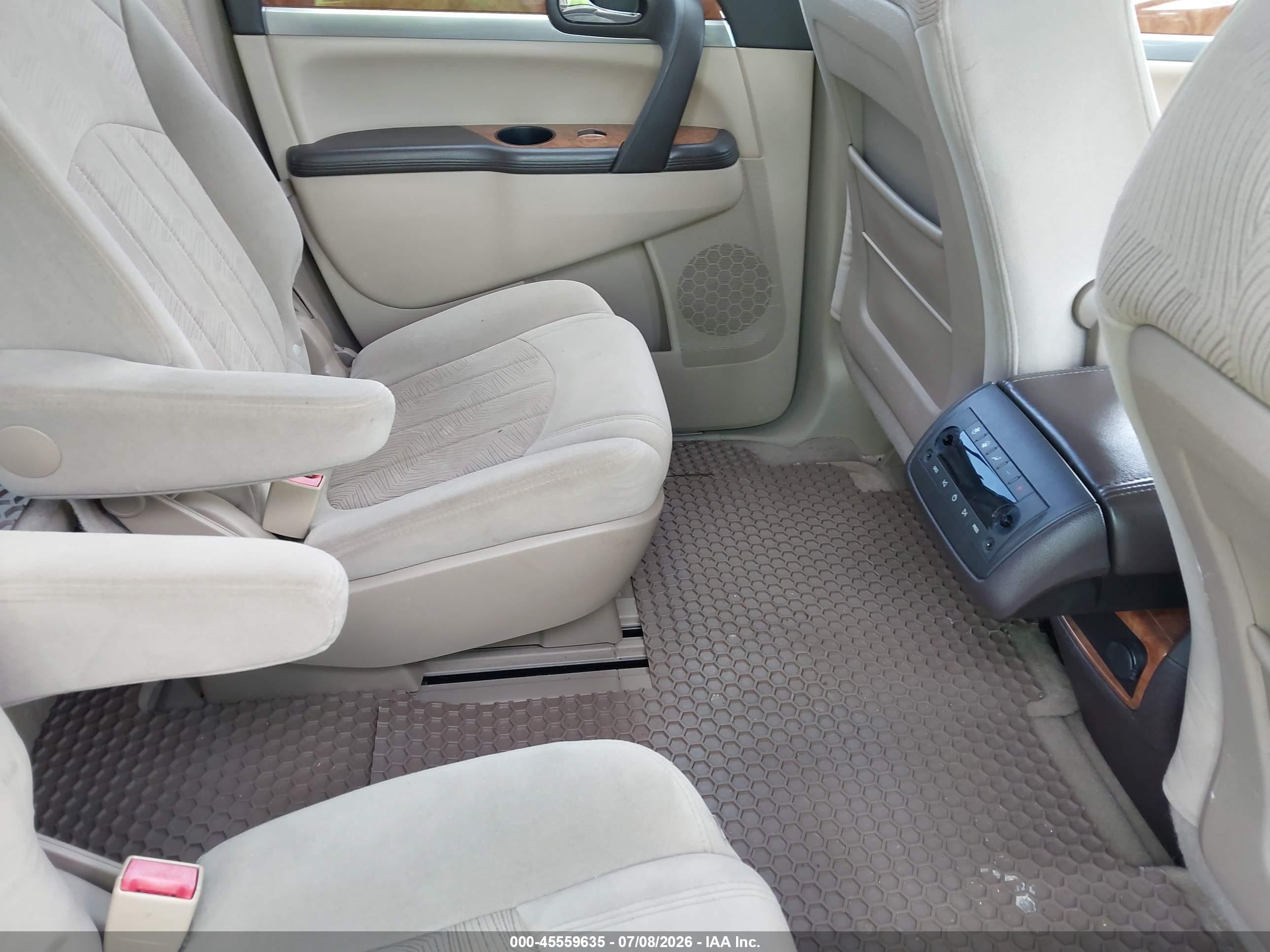 2009 Buick Enclave Cx Brown vin: 5GAER13D89J186671