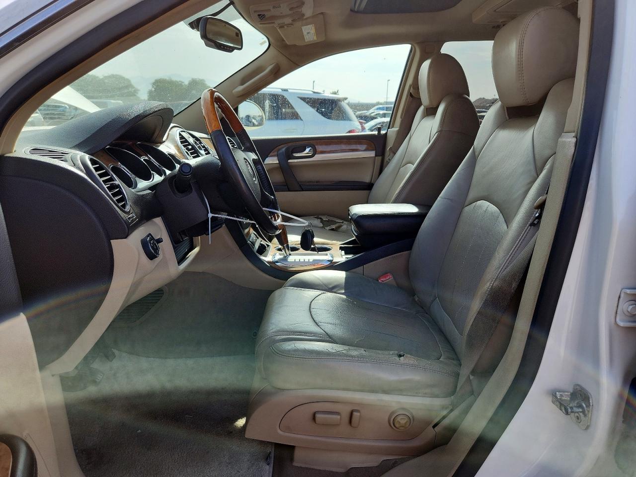 2008 Buick Enclave Cxl White vin: 5GAER23708J184623