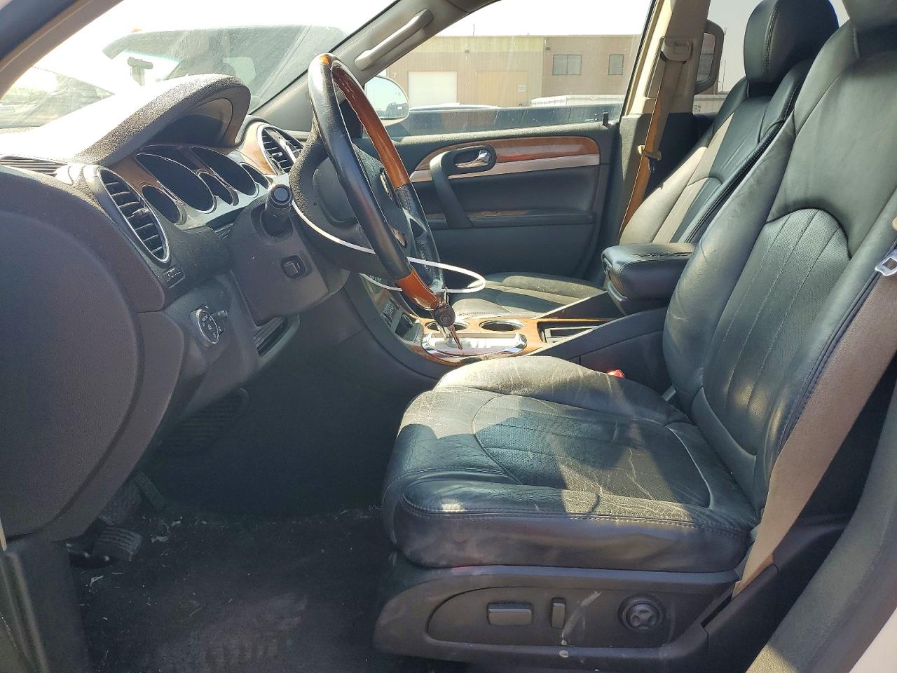 2008 Buick Enclave Cxl White vin: 5GAER23708J230239