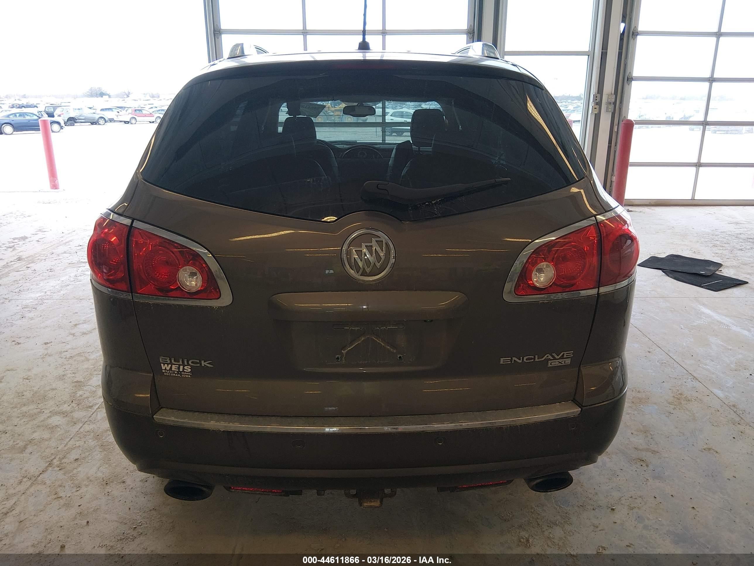 2008 Buick Enclave Cxl Brown vin: 5GAER23708J248045