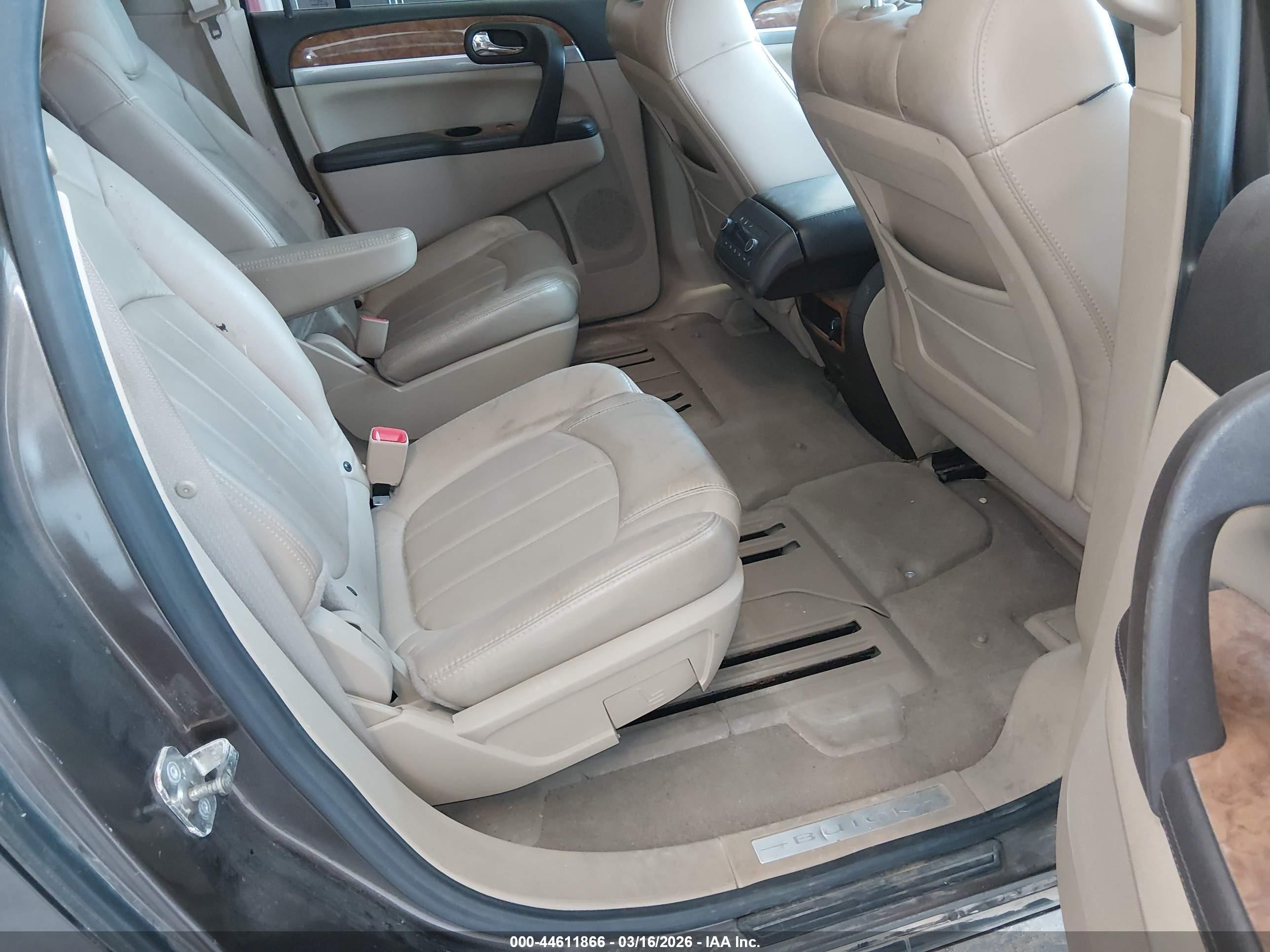 2008 Buick Enclave Cxl Brown vin: 5GAER23708J248045