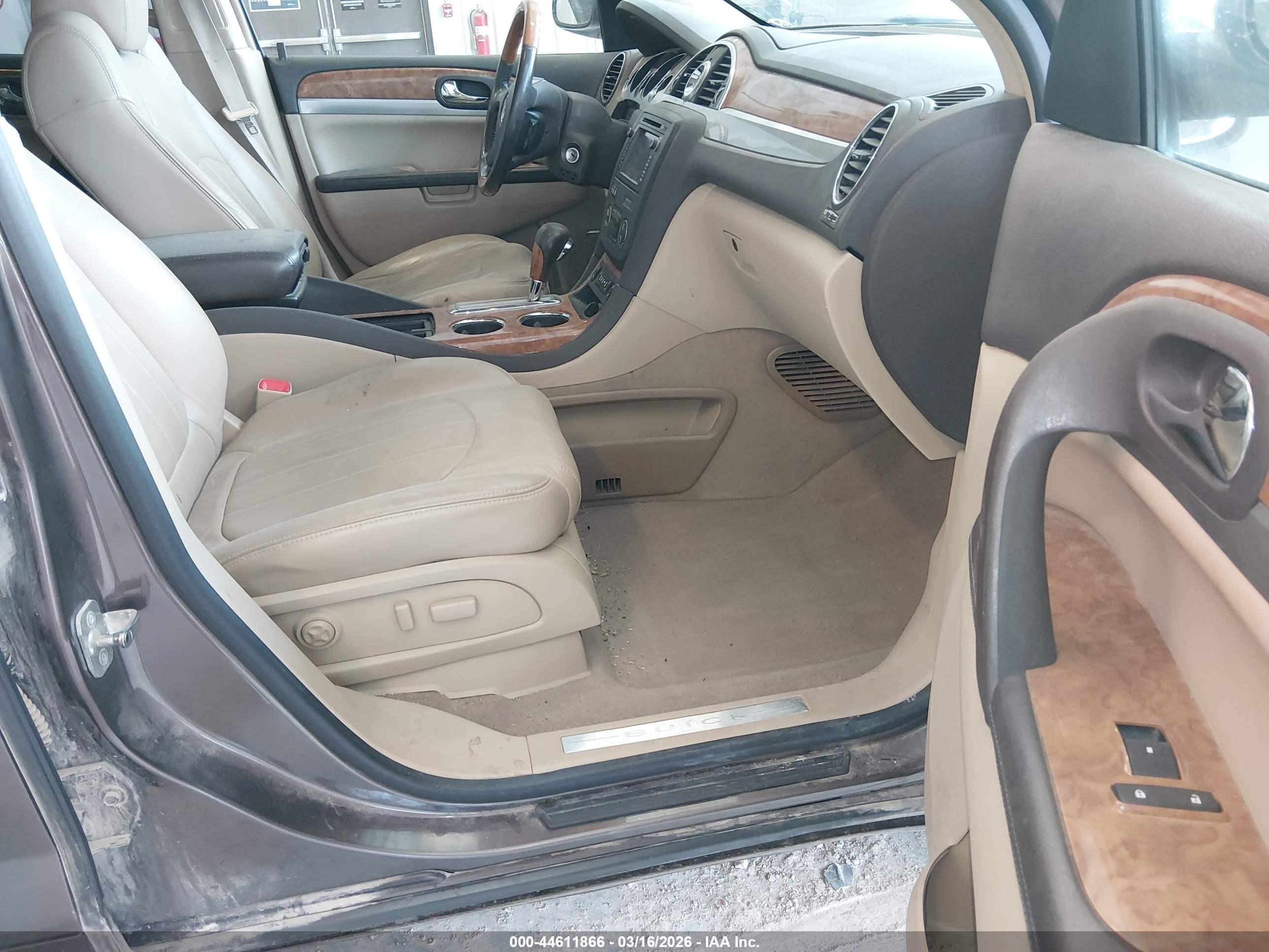 2008 Buick Enclave Cxl Brown vin: 5GAER23708J248045