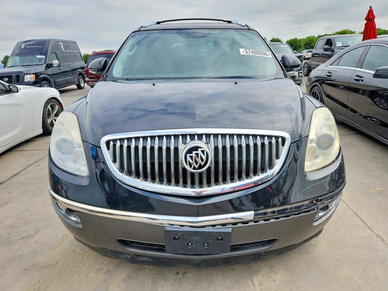 2008 Buick Enclave Cxl Black vin: 5GAER23708J276394