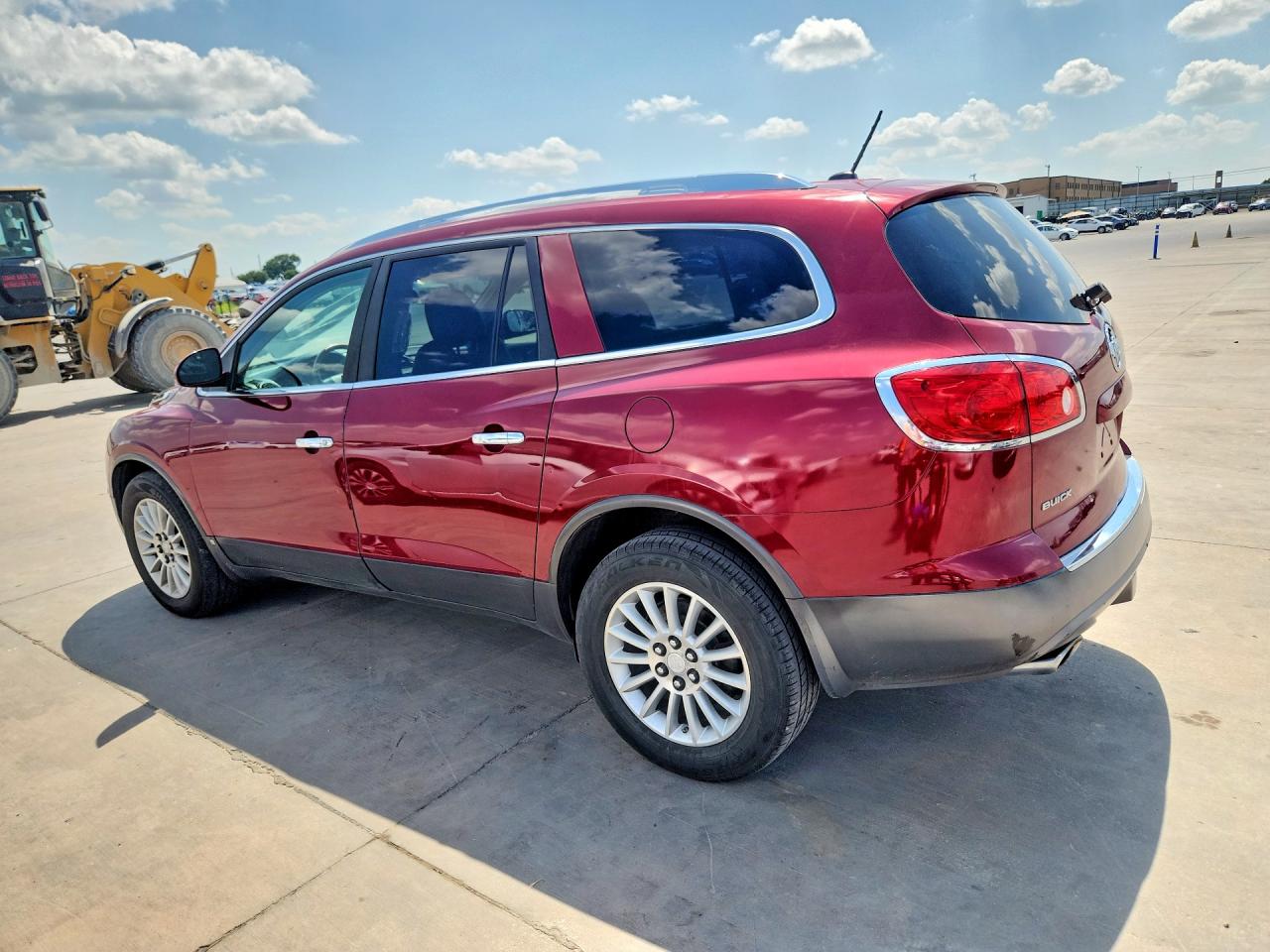 2008 Buick Enclave Cxl Red vin: 5GAER23718J147192