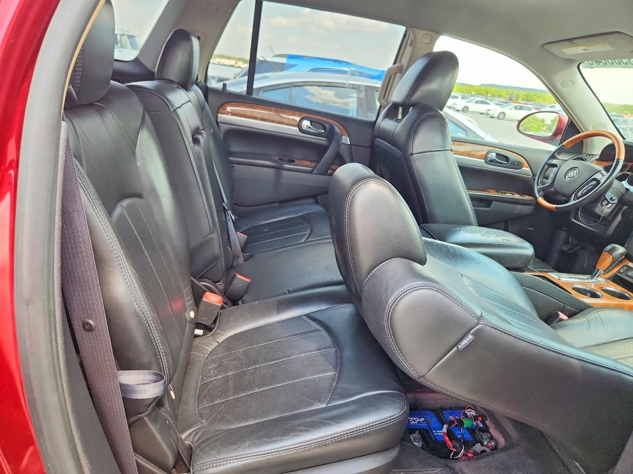 2008 Buick Enclave Cxl Red vin: 5GAER23718J147192