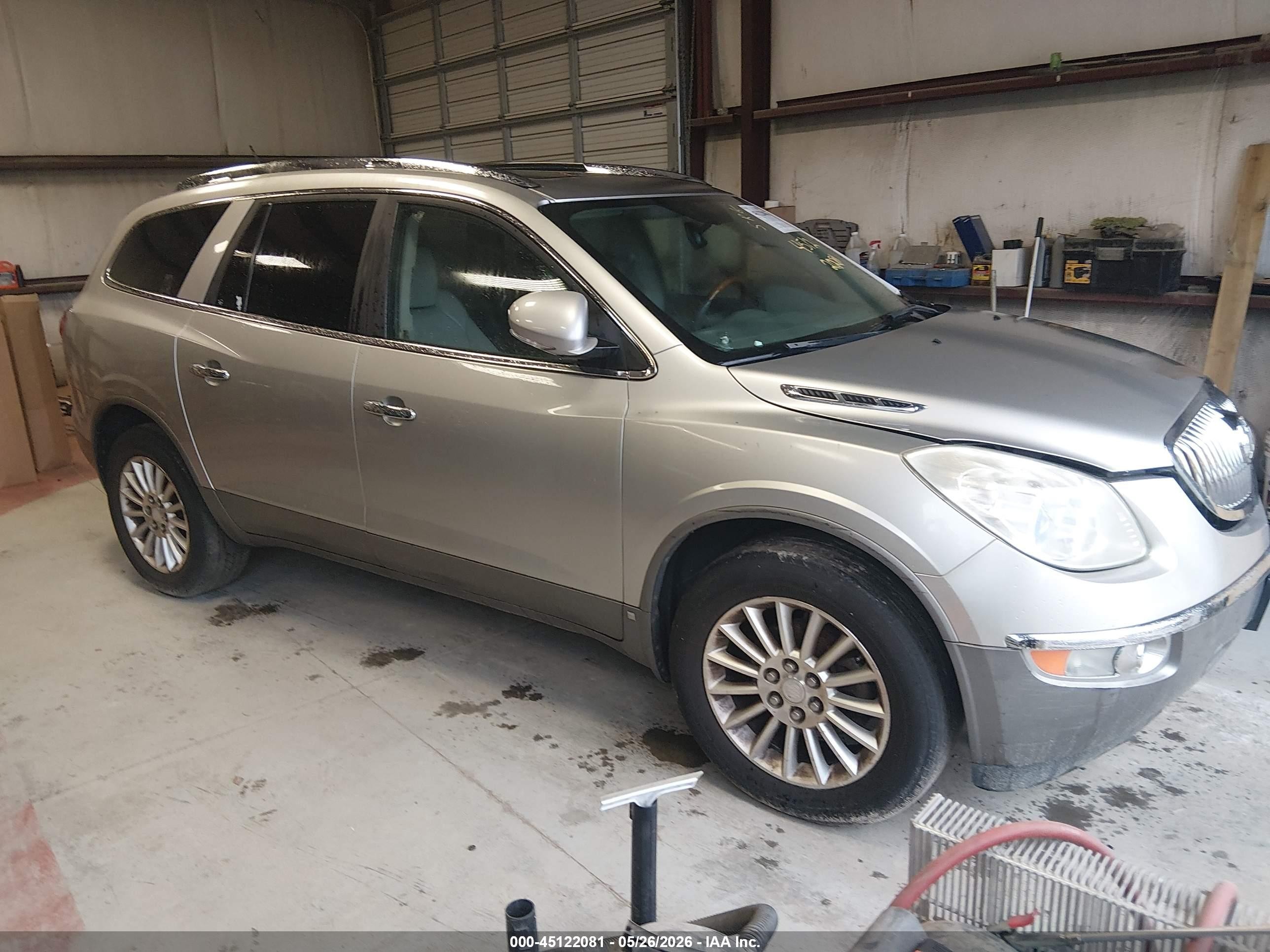 2008 Buick Enclave Cxl Silver vin: 5GAER23718J245042