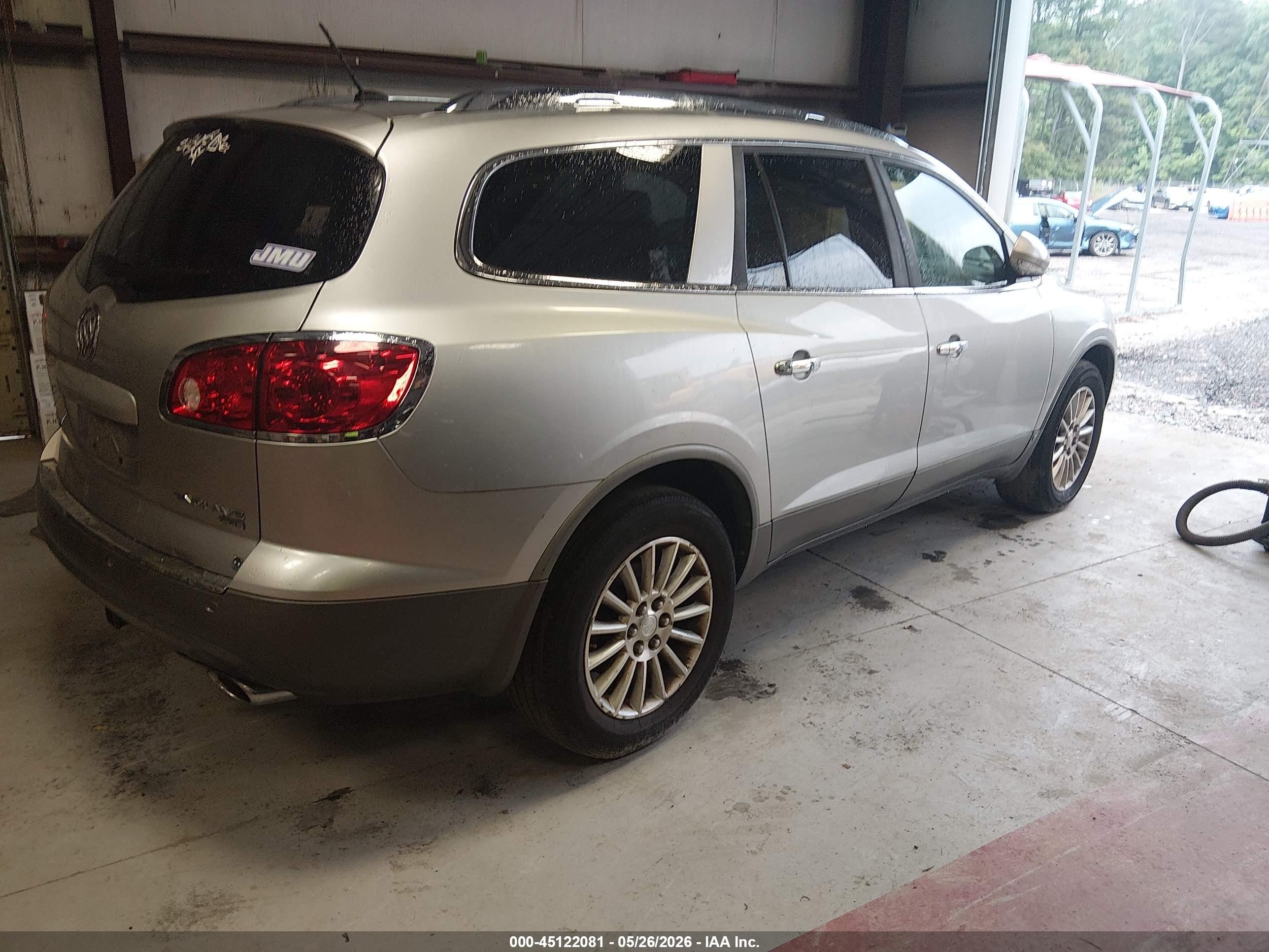 2008 Buick Enclave Cxl Silver vin: 5GAER23718J245042