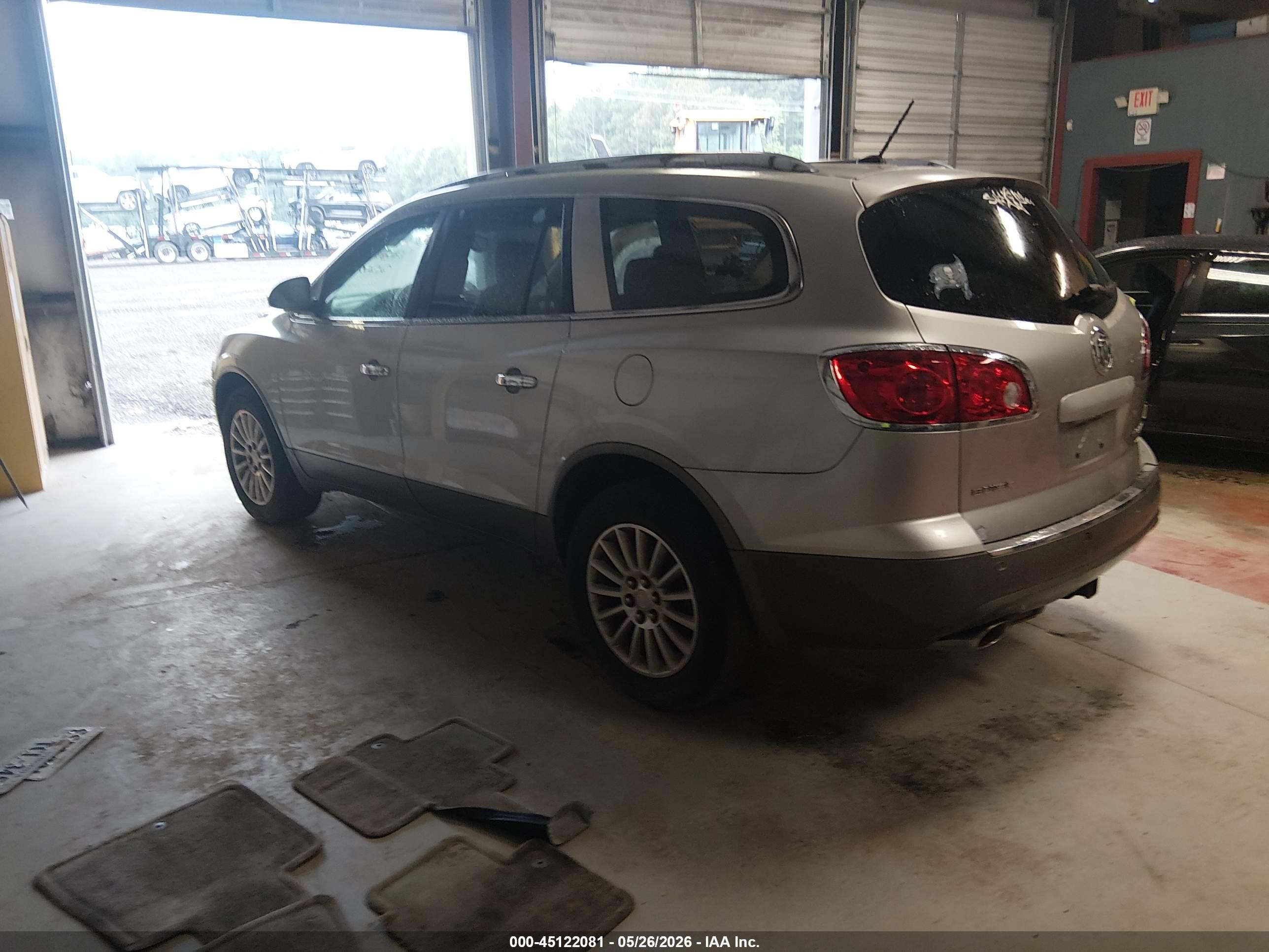 2008 Buick Enclave Cxl Silver vin: 5GAER23718J245042