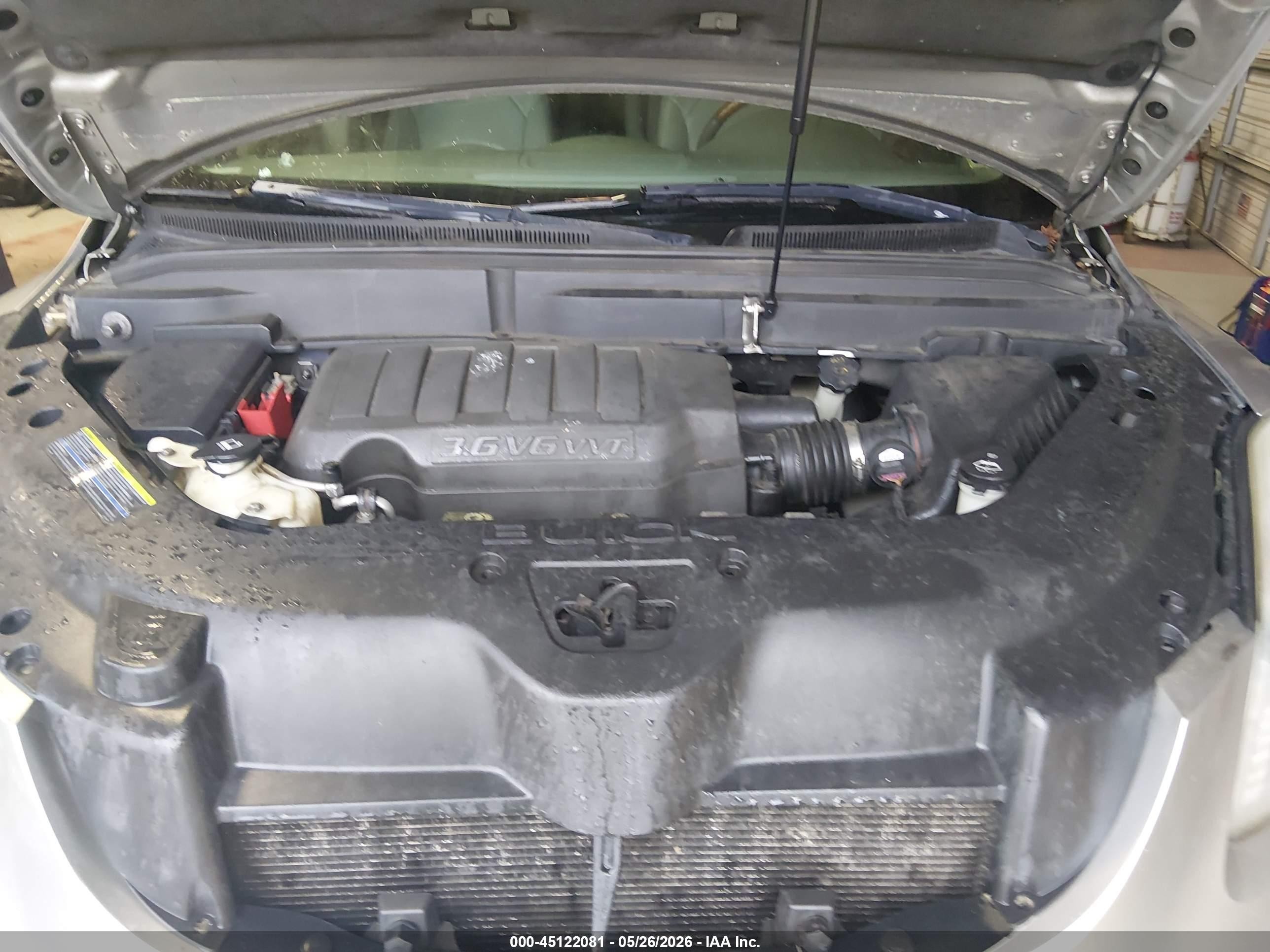 2008 Buick Enclave Cxl Silver vin: 5GAER23718J245042