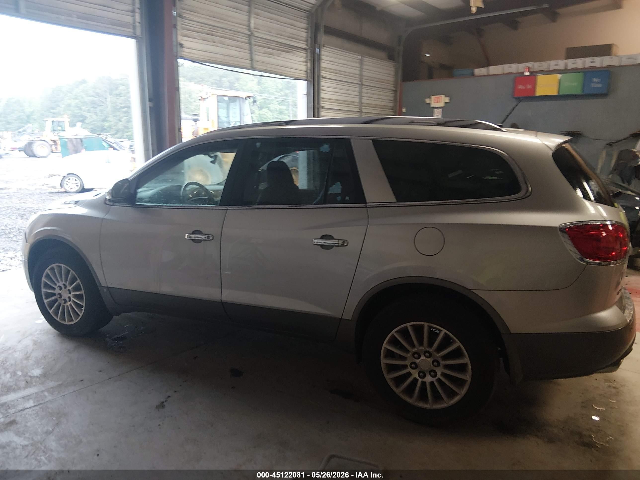 2008 Buick Enclave Cxl Silver vin: 5GAER23718J245042