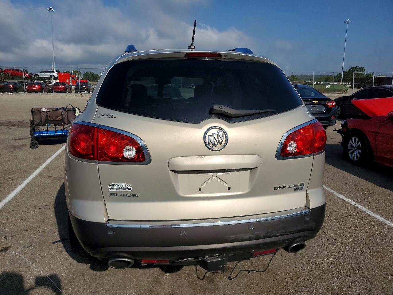 2008 Buick Enclave Cxl Бежевый vin: 5GAER23718J264674