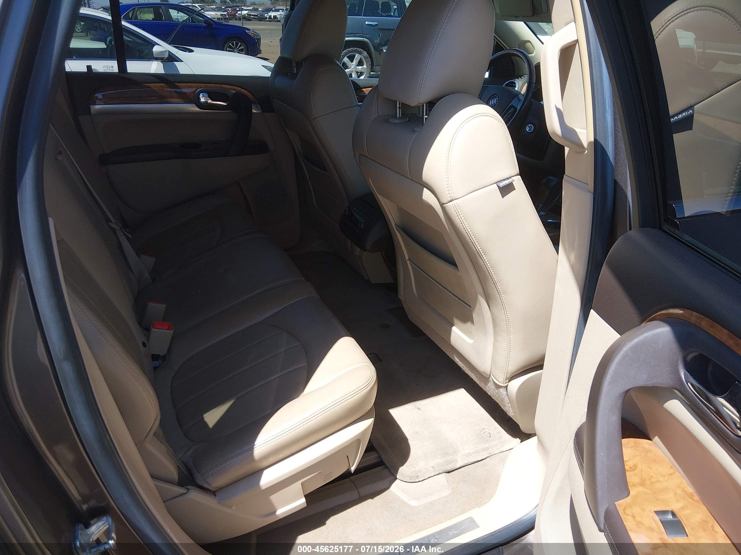 2008 Buick Enclave Cxl Brown vin: 5GAER23718J303117