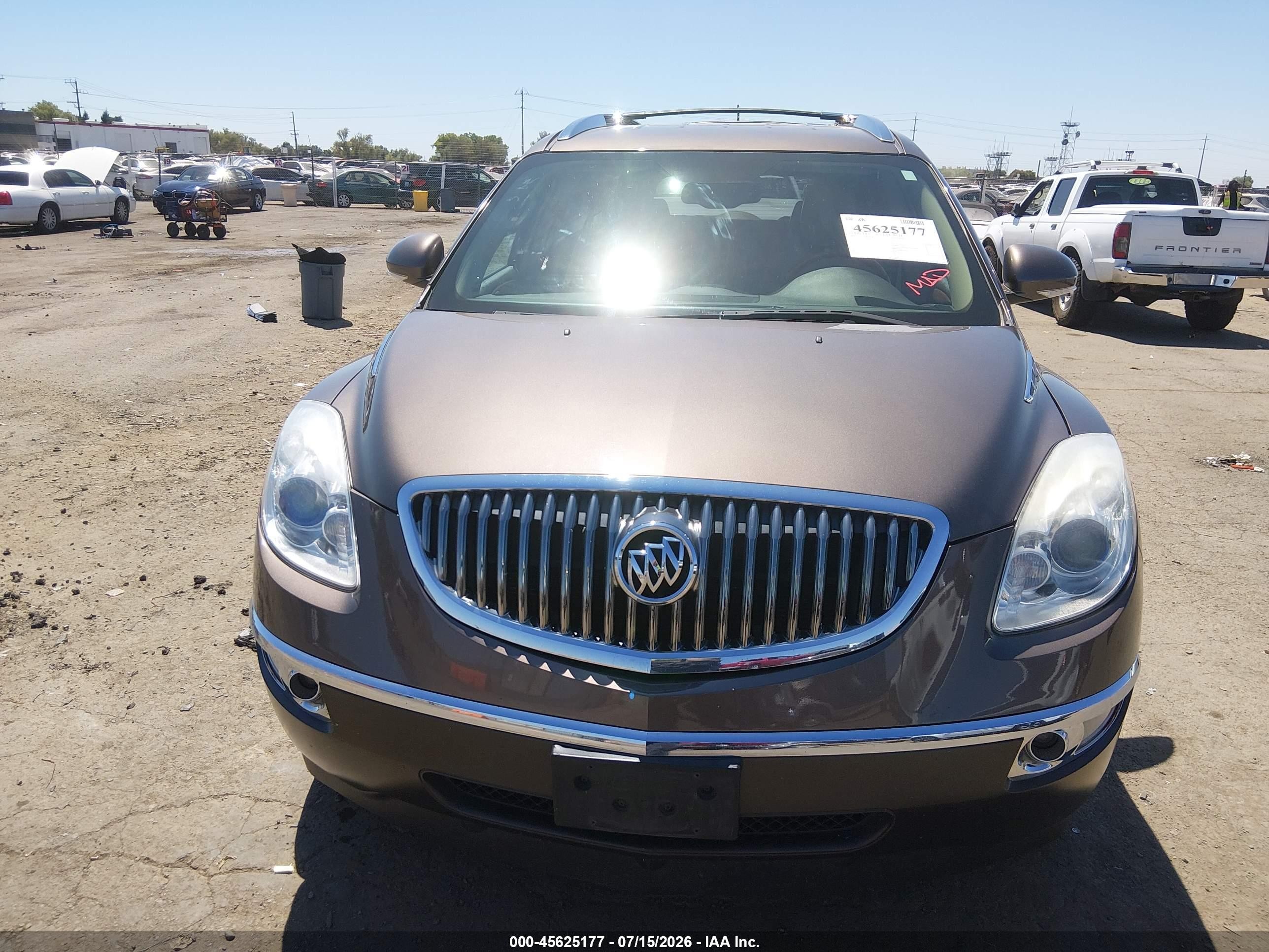2008 Buick Enclave Cxl Brown vin: 5GAER23718J303117