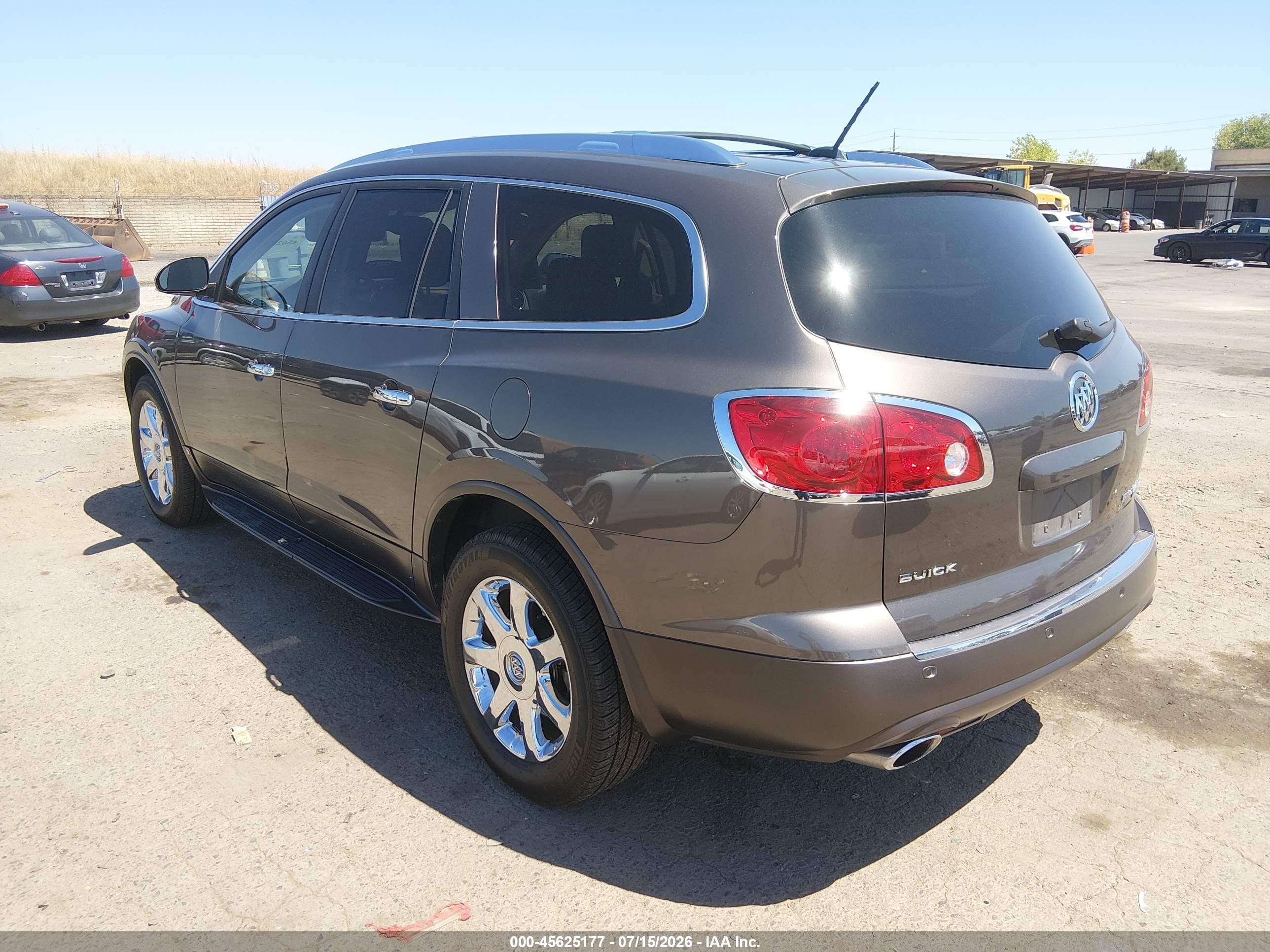 2008 Buick Enclave Cxl Brown vin: 5GAER23718J303117