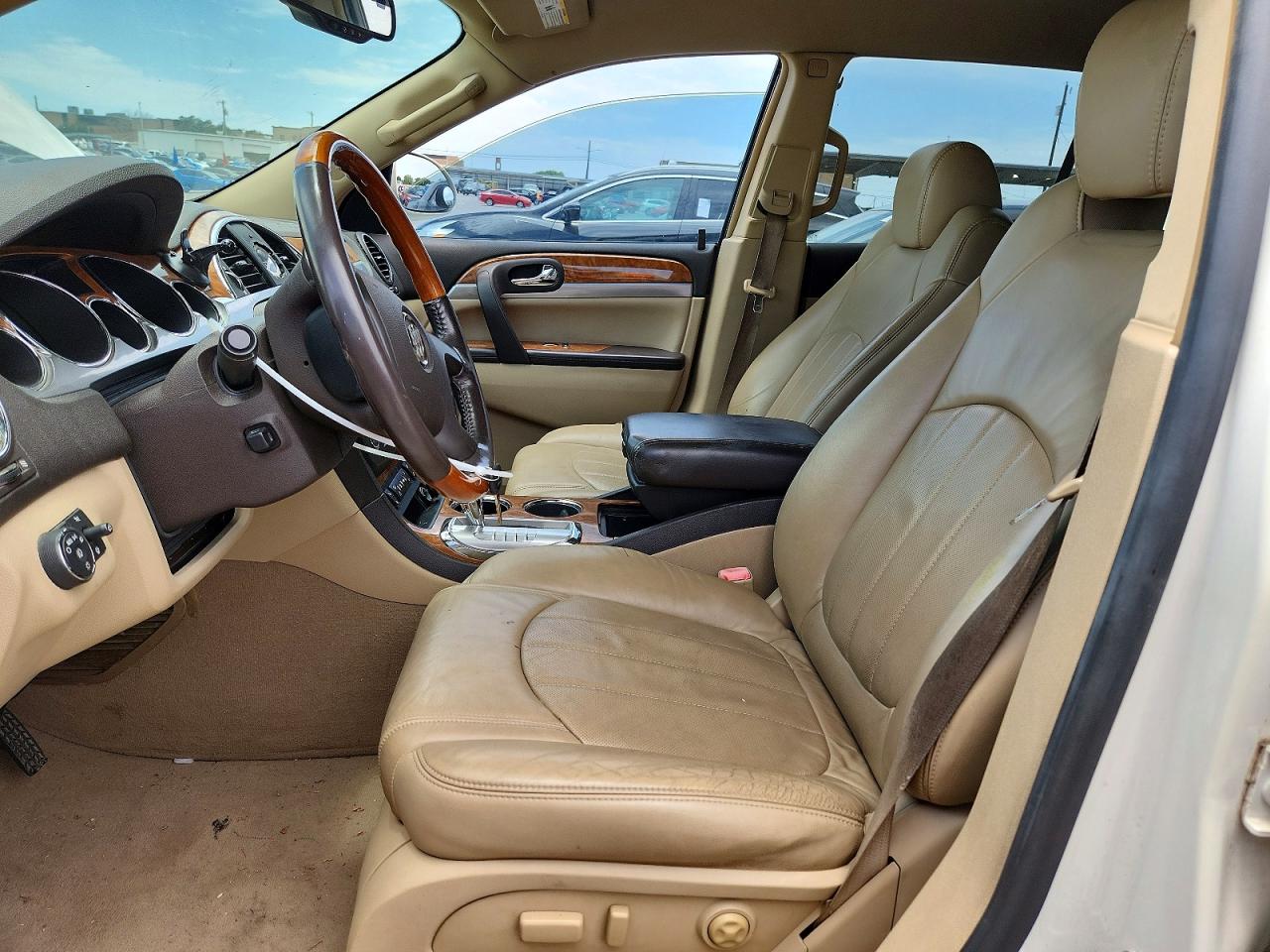 2008 Buick Enclave Cxl White vin: 5GAER23728J105520