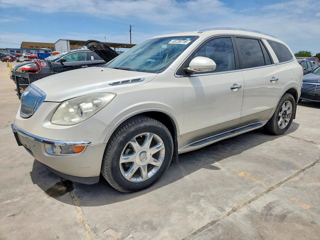 2008 Buick Enclave Cxl Белый vin: 5GAER23728J105520