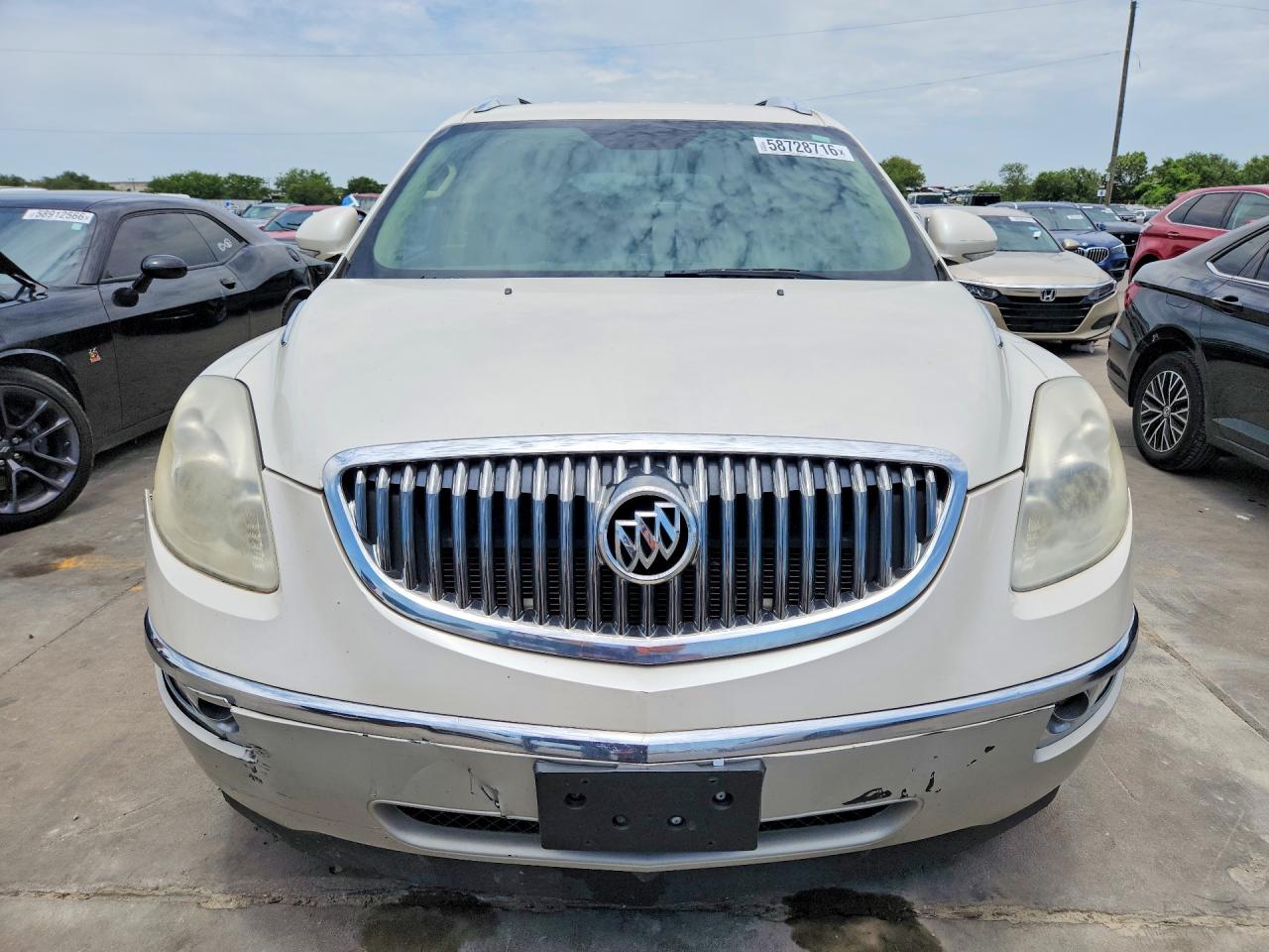 2008 Buick Enclave Cxl White vin: 5GAER23728J105520