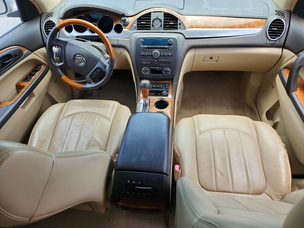 2008 Buick Enclave Cxl White vin: 5GAER23728J105520