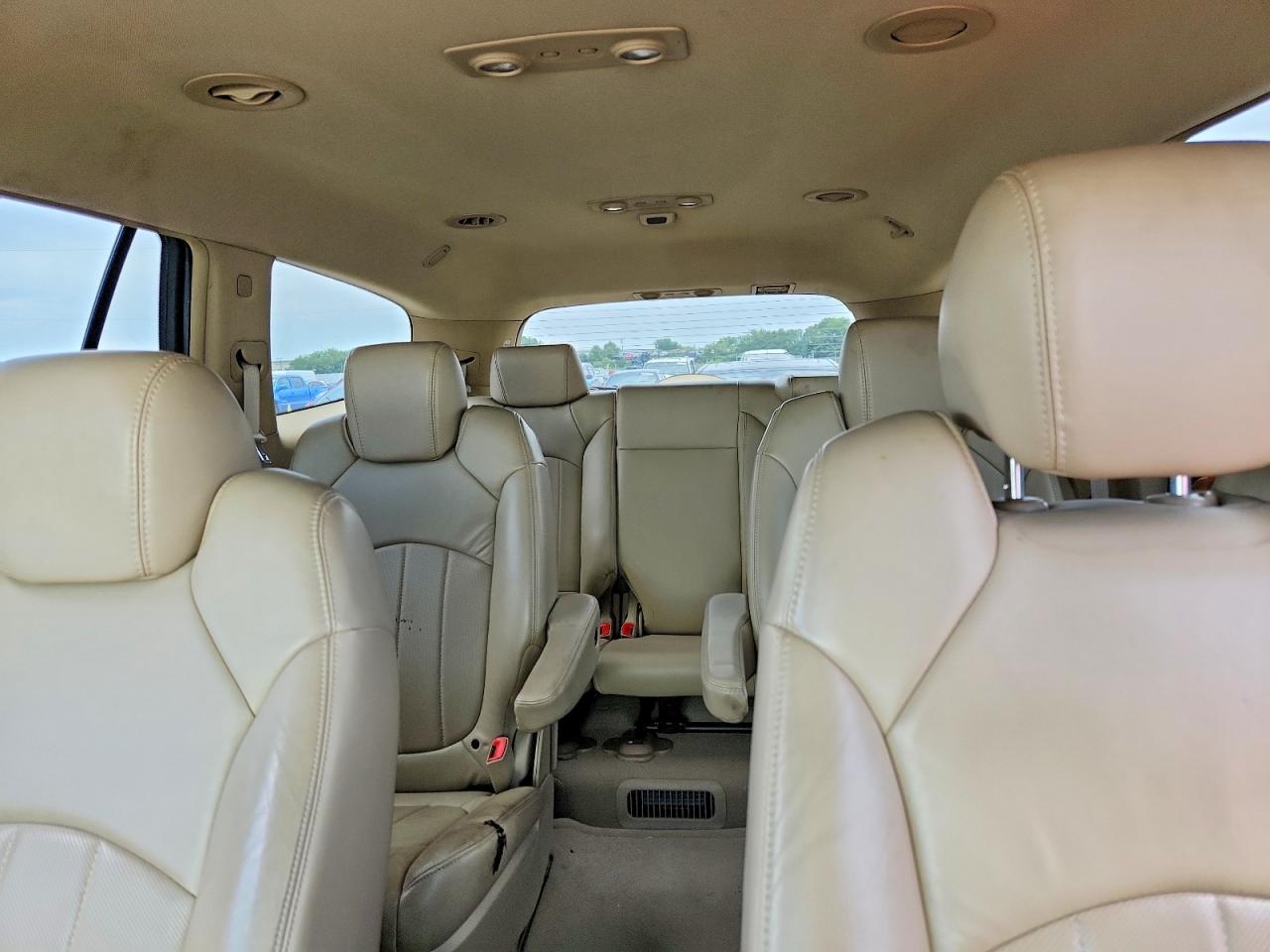 2008 Buick Enclave Cxl White vin: 5GAER23728J105520
