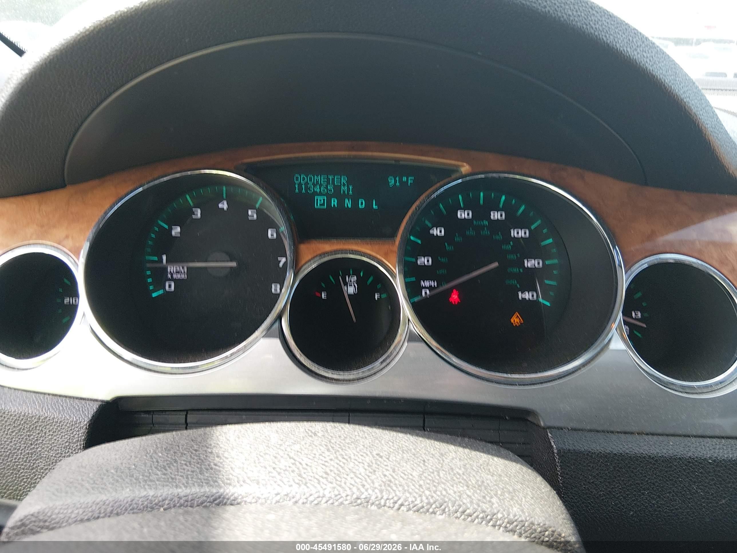 2008 Buick Enclave Cxl Silver vin: 5GAER23728J107154