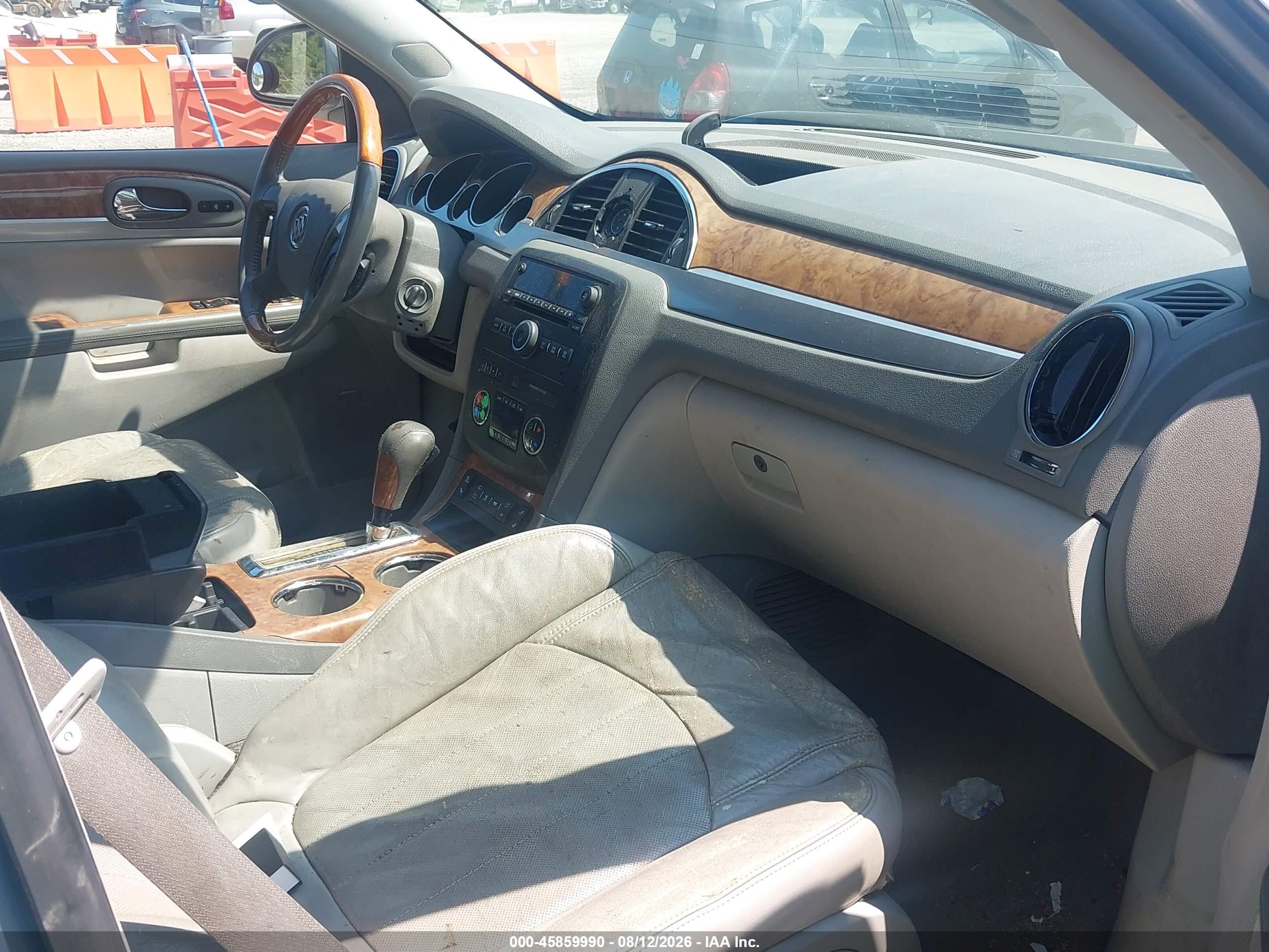 2008 Buick Enclave Cxl Blue vin: 5GAER23728J116694