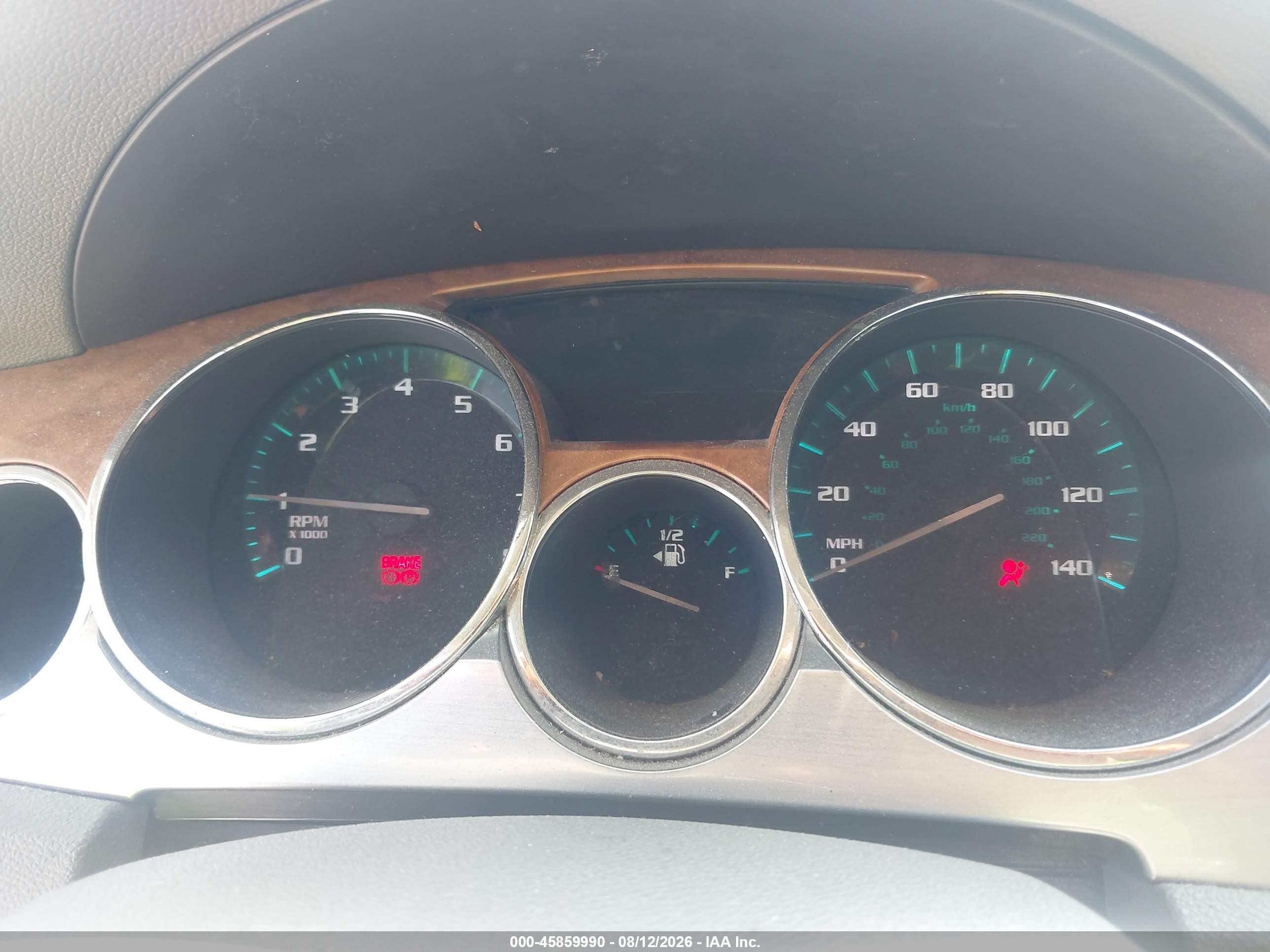2008 Buick Enclave Cxl Blue vin: 5GAER23728J116694