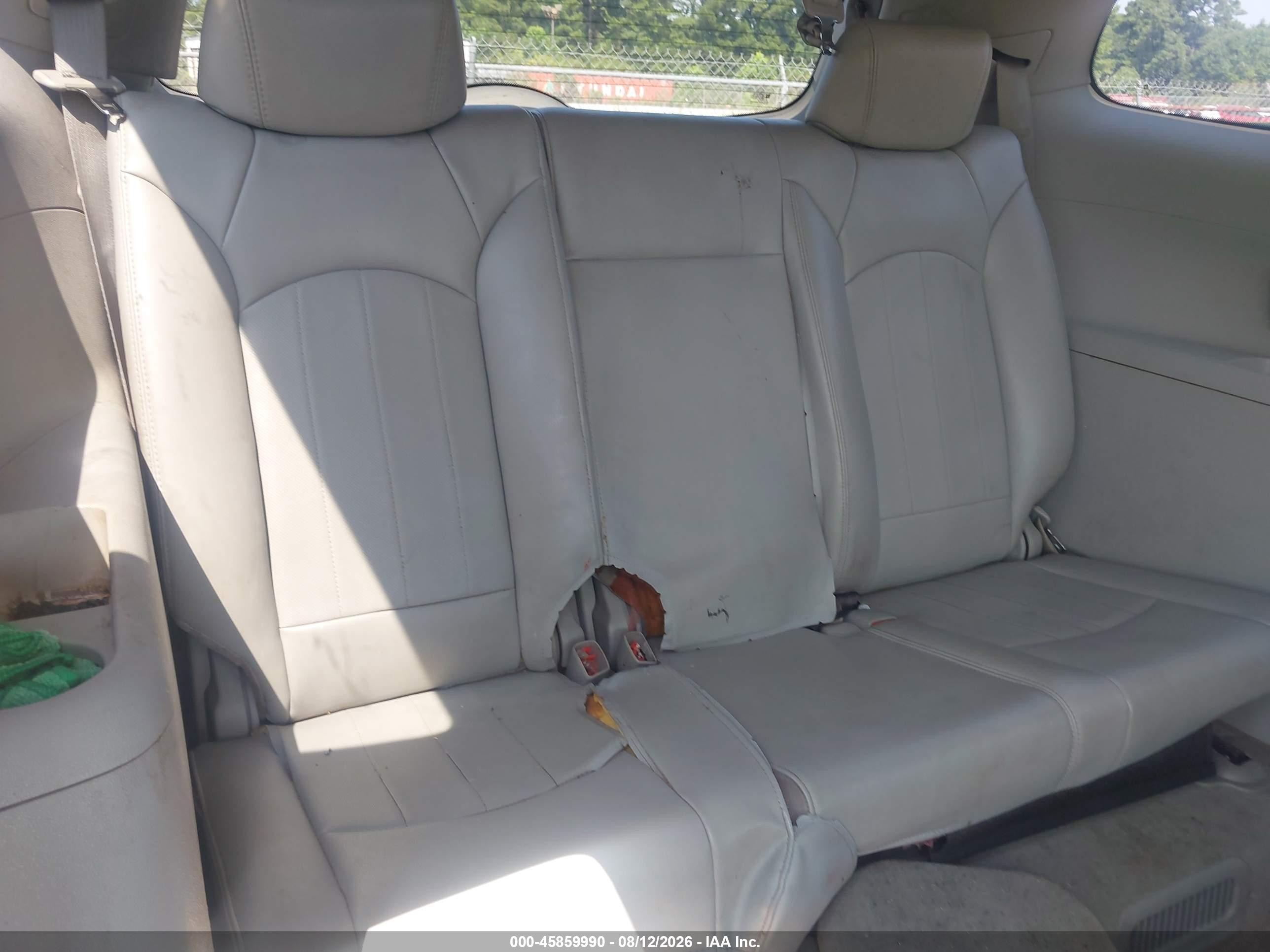 2008 Buick Enclave Cxl Blue vin: 5GAER23728J116694