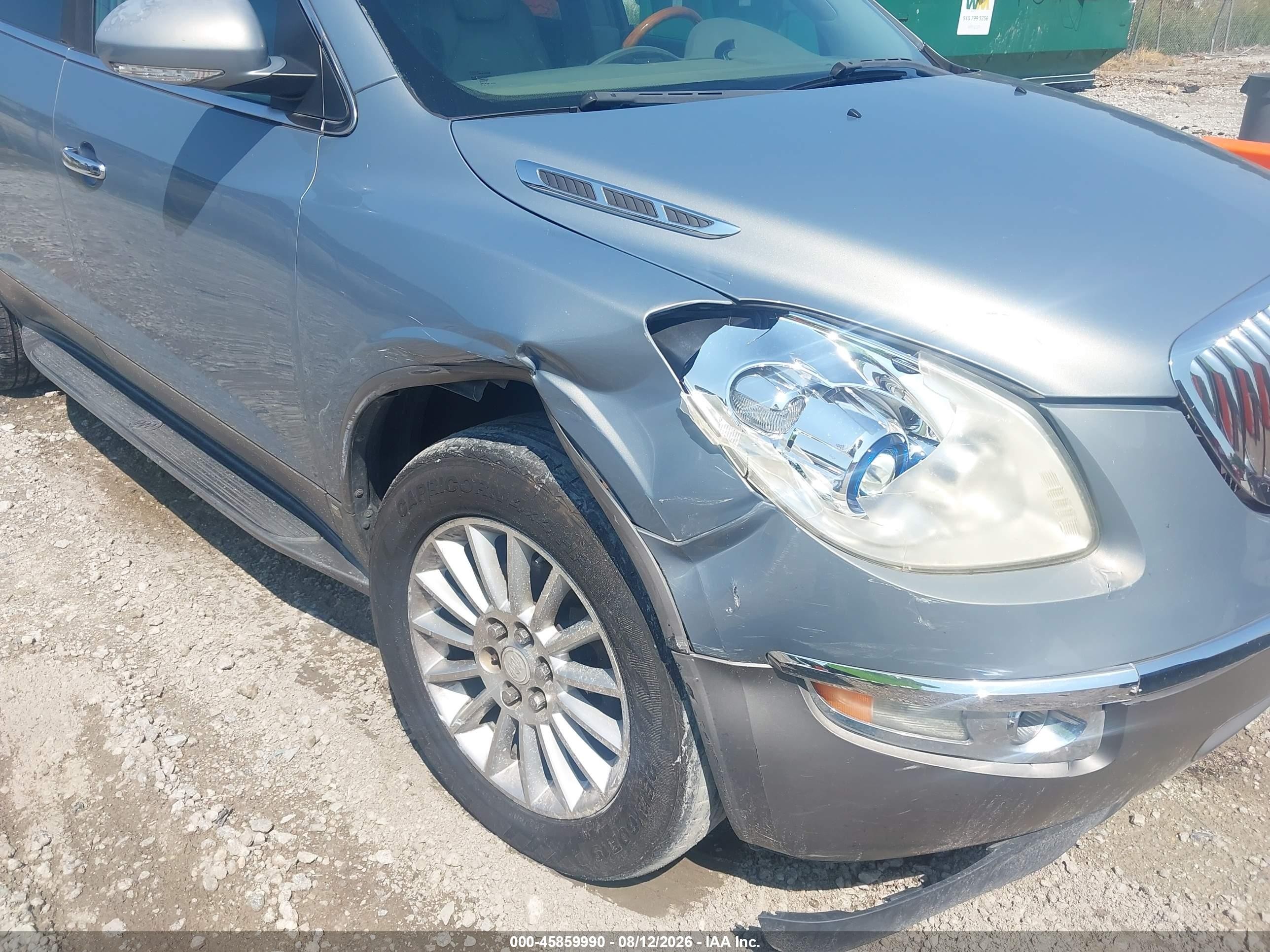 2008 Buick Enclave Cxl Blue vin: 5GAER23728J116694