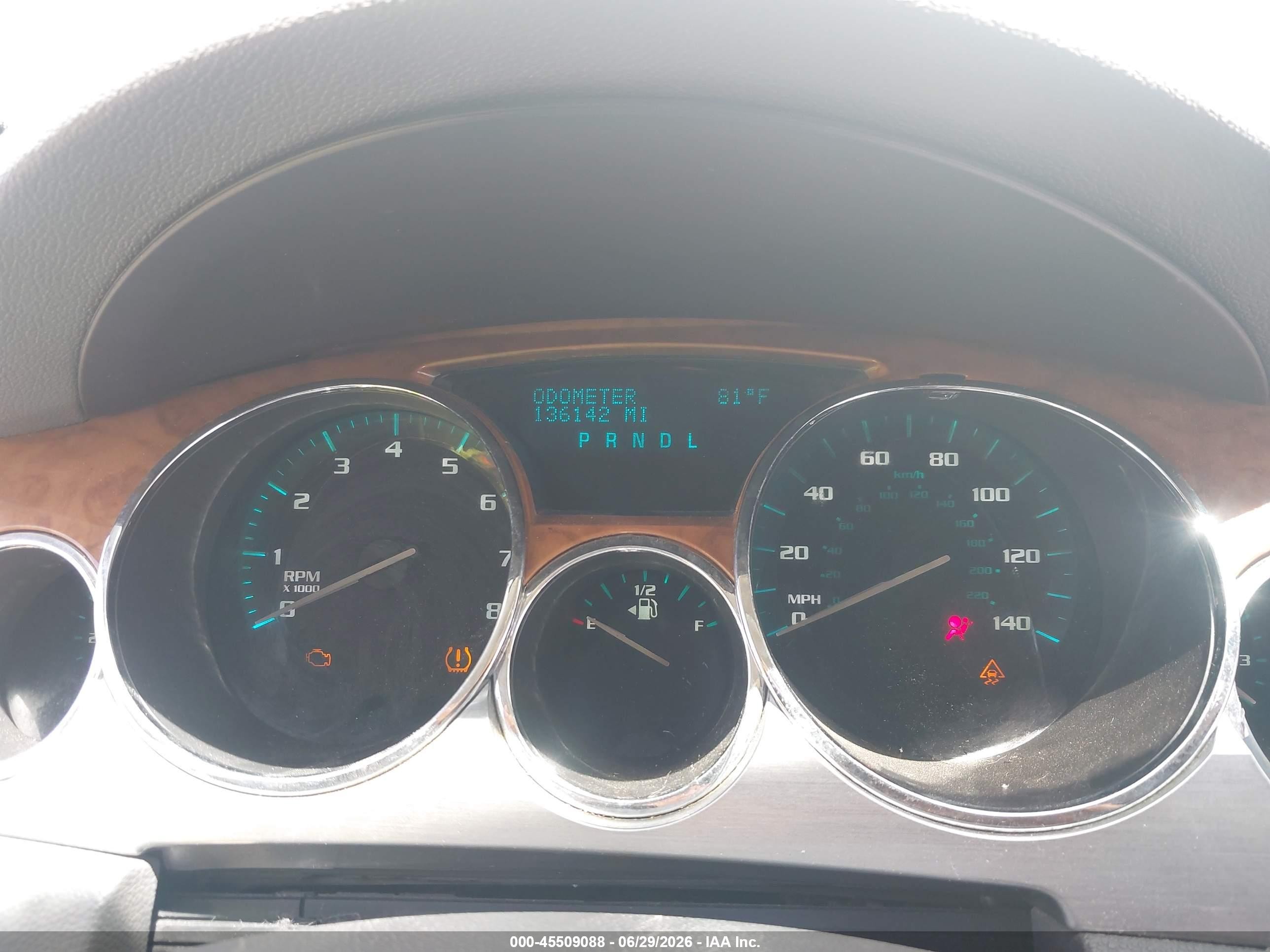 2008 Buick Enclave Cxl White vin: 5GAER23728J304809