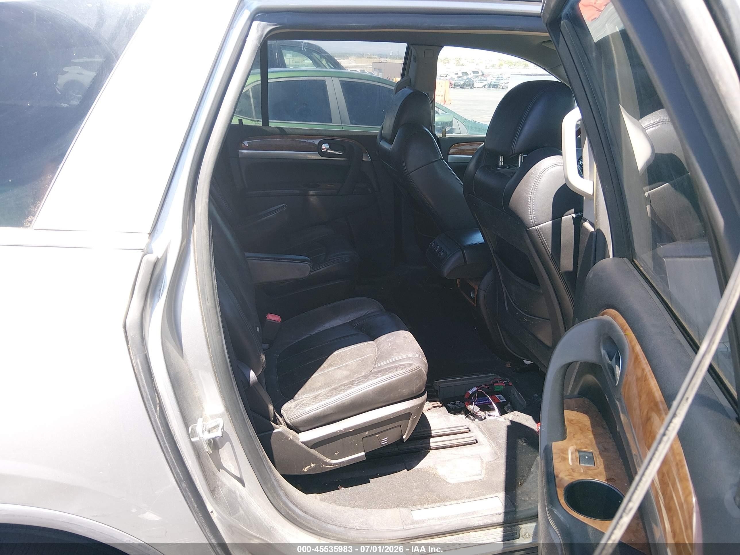 2008 Buick Enclave Cxl Gray vin: 5GAER23738J108930