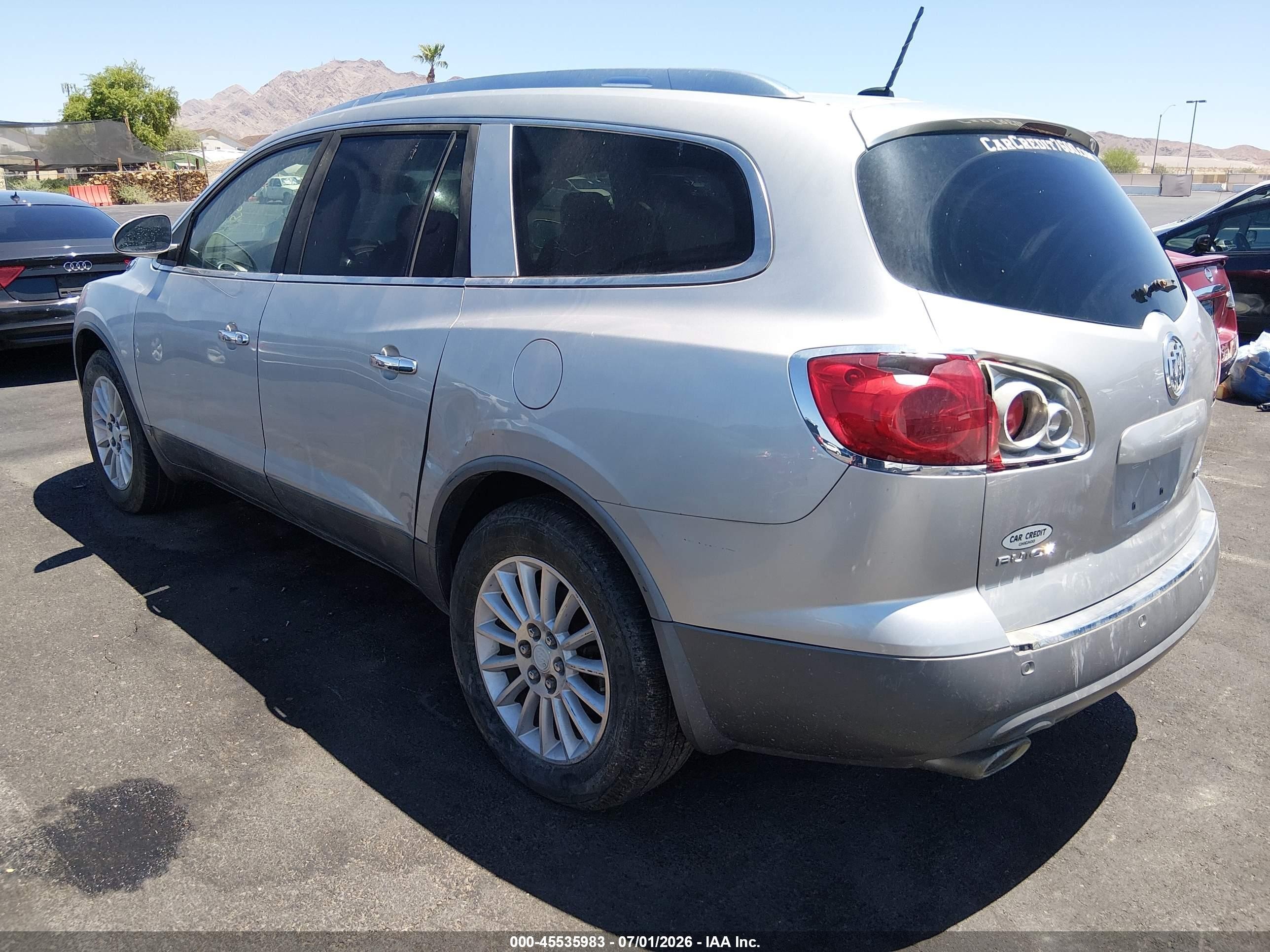 2008 Buick Enclave Cxl Gray vin: 5GAER23738J108930