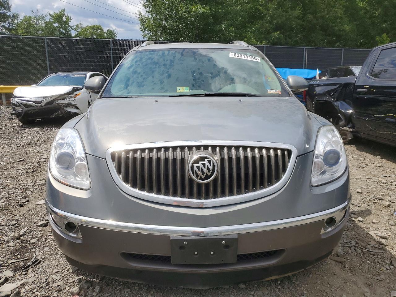 2008 Buick Enclave Cxl Gray vin: 5GAER23738J221518