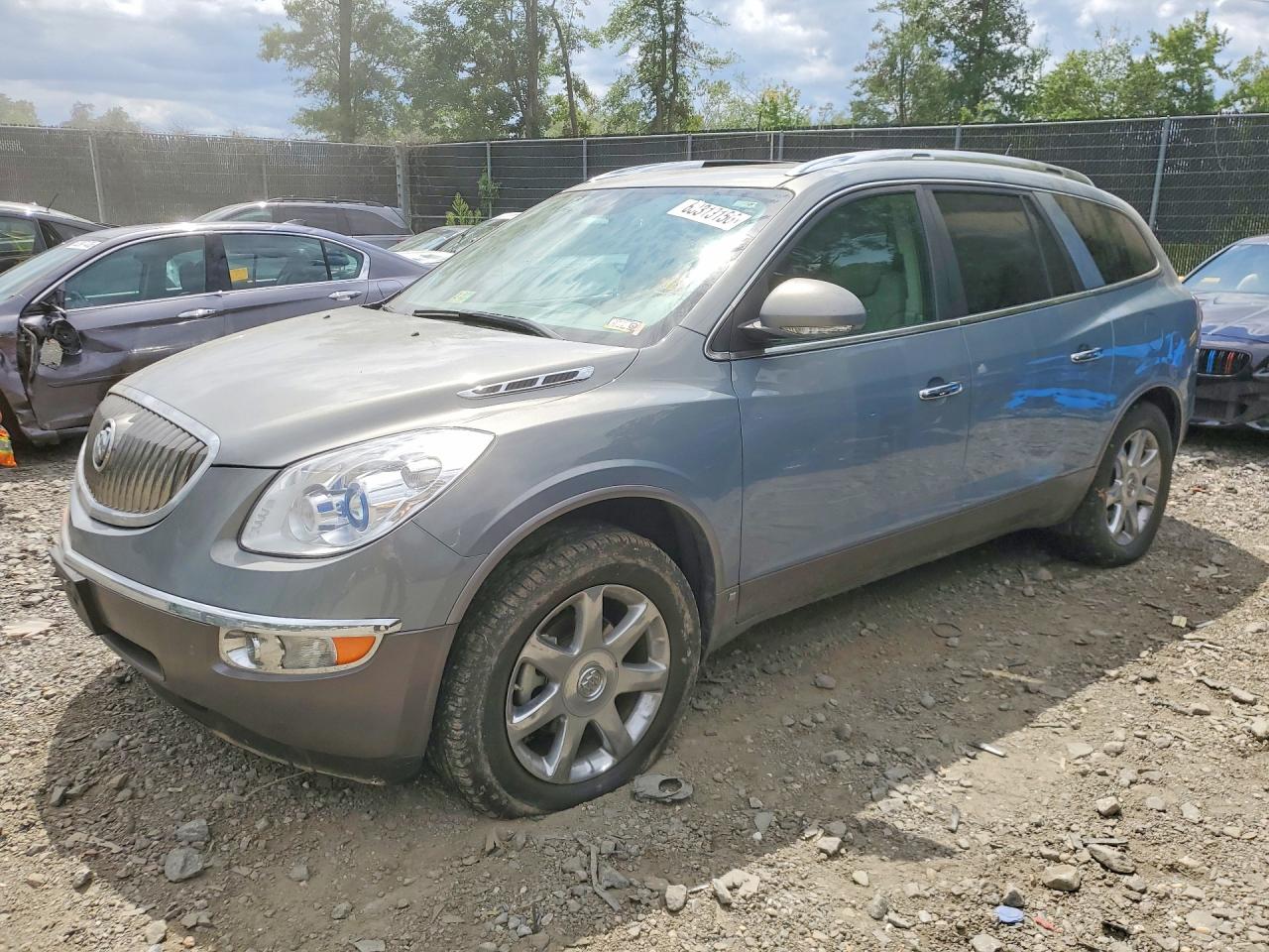 2008 Buick Enclave Cxl Gray vin: 5GAER23738J221518