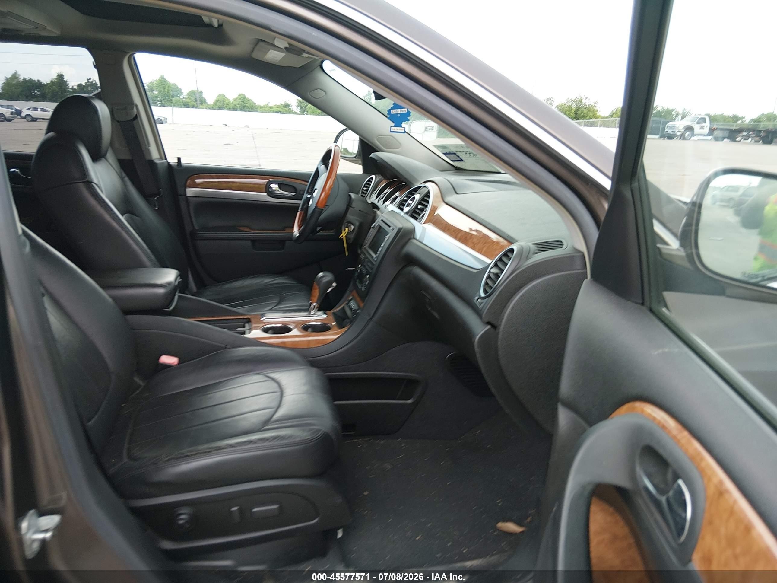 2008 Buick Enclave Cxl Brown vin: 5GAER23738J234155