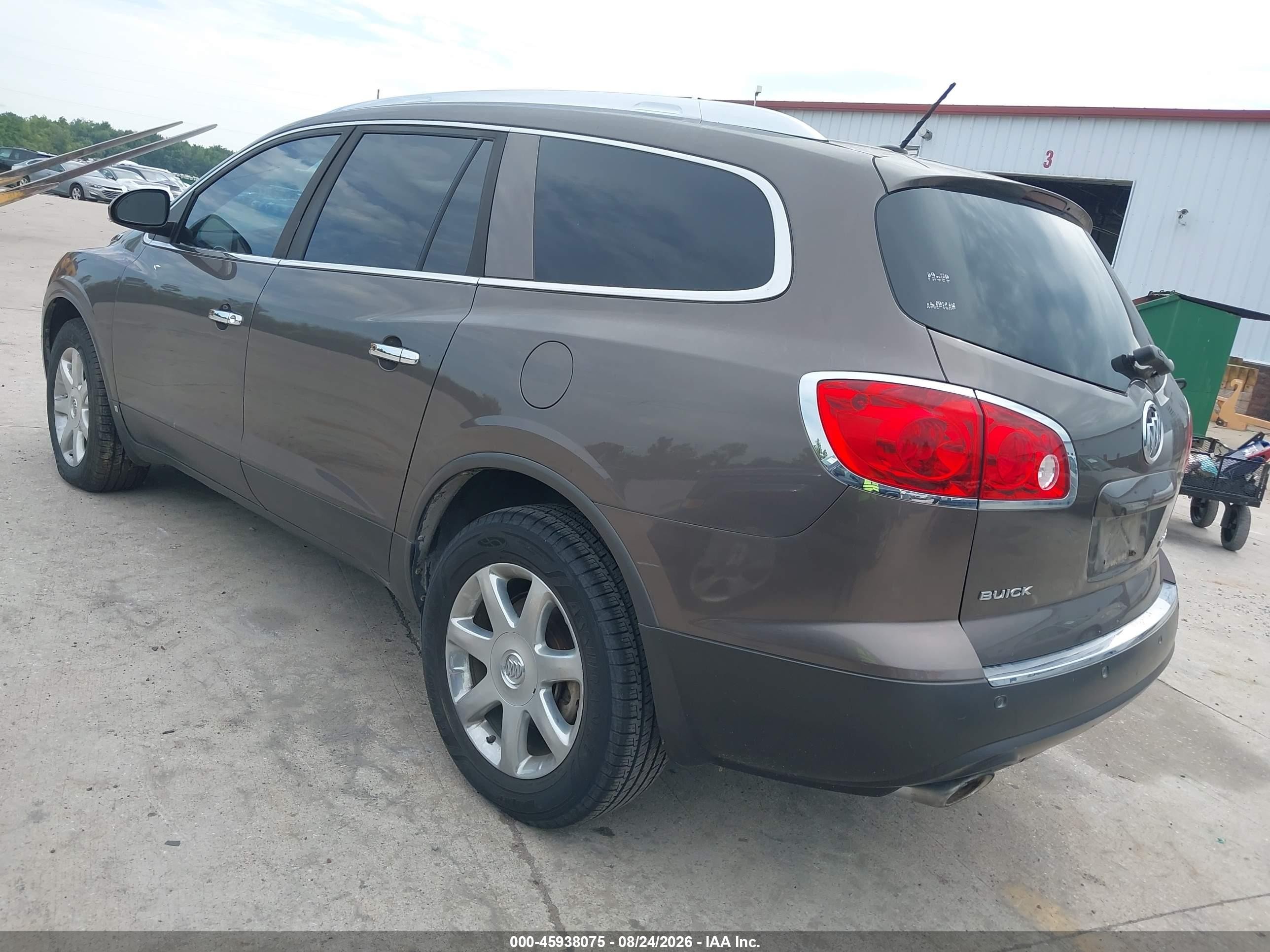 2008 Buick Enclave Cxl Gray vin: 5GAER23738J281153
