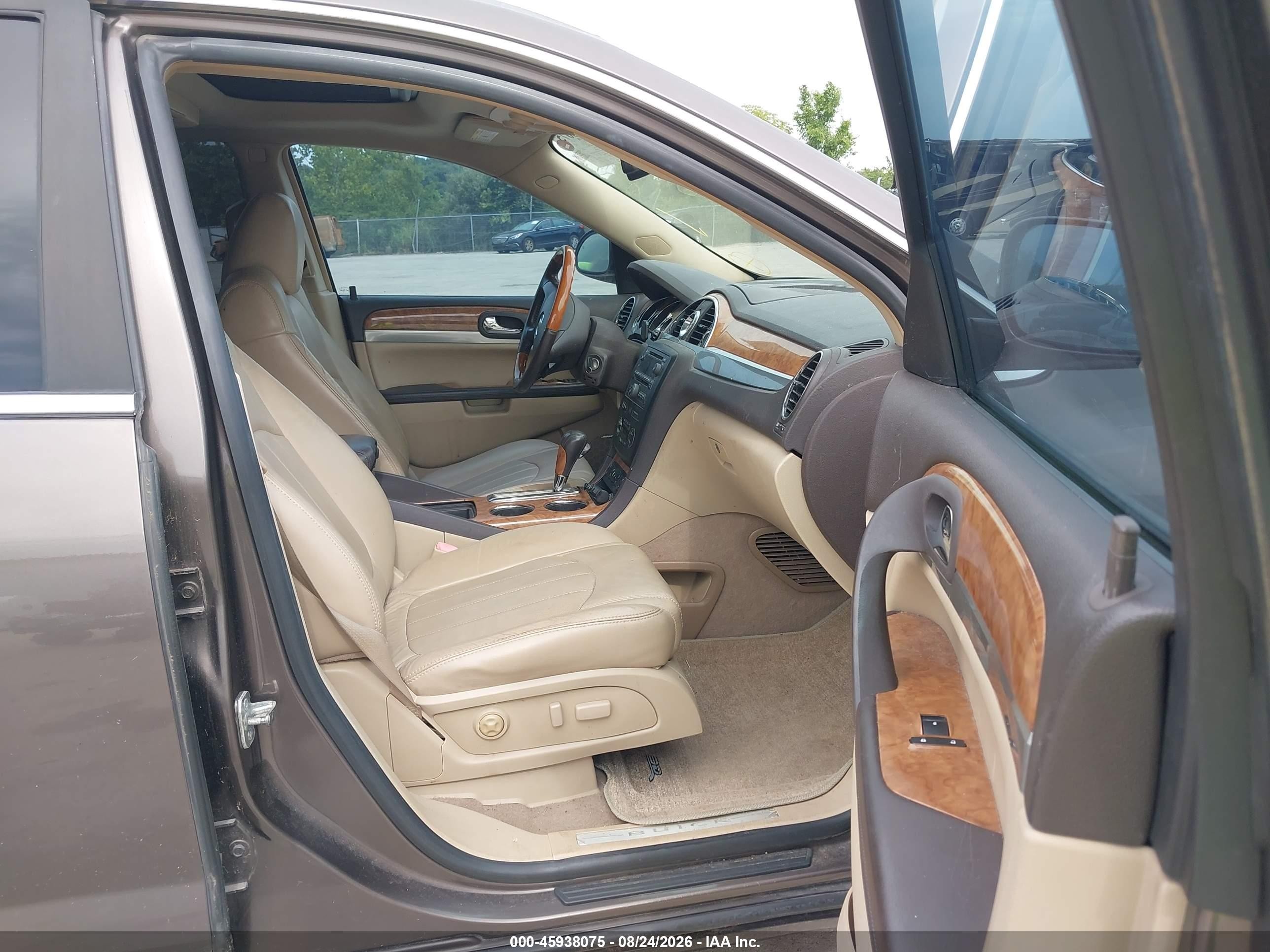 2008 Buick Enclave Cxl Gray vin: 5GAER23738J281153