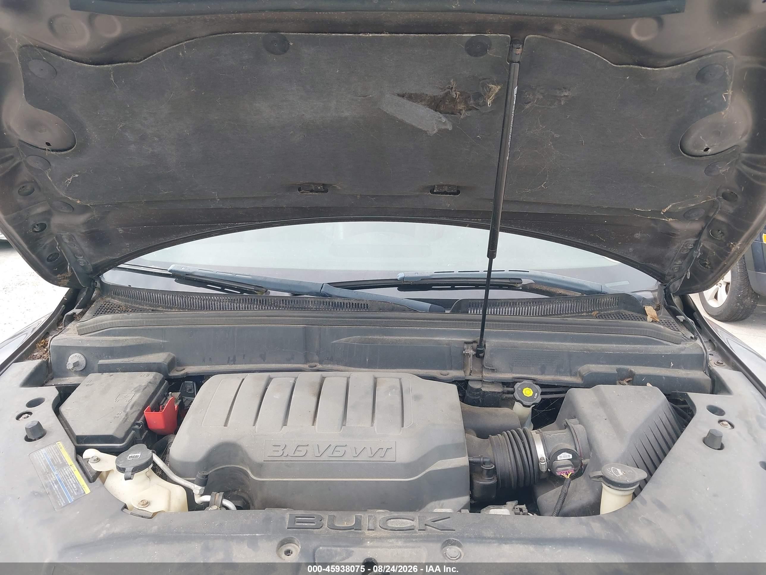 2008 Buick Enclave Cxl Gray vin: 5GAER23738J281153