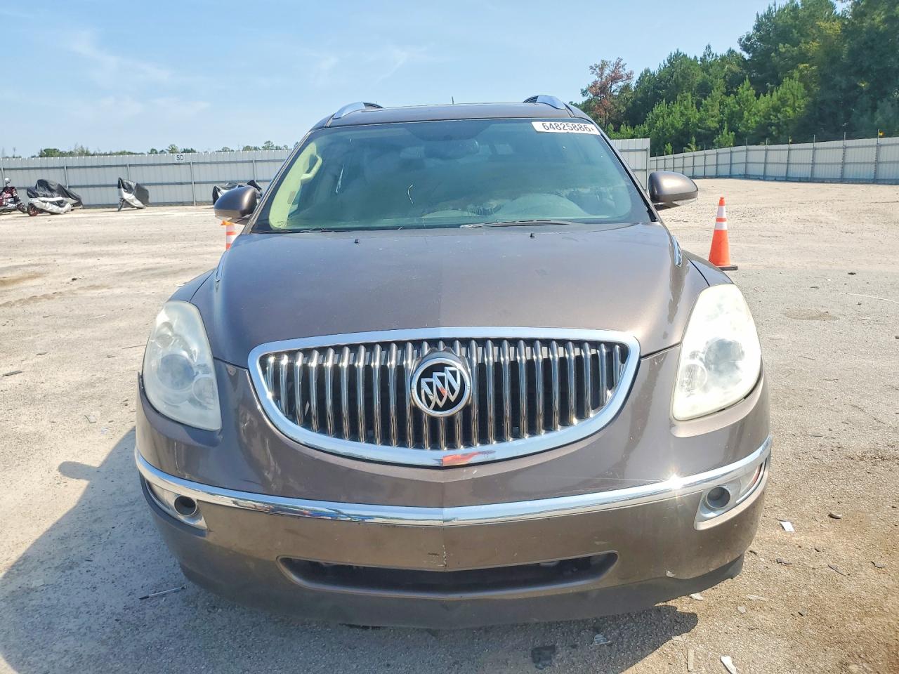 2008 Buick Enclave Cxl Gray vin: 5GAER23748J206011