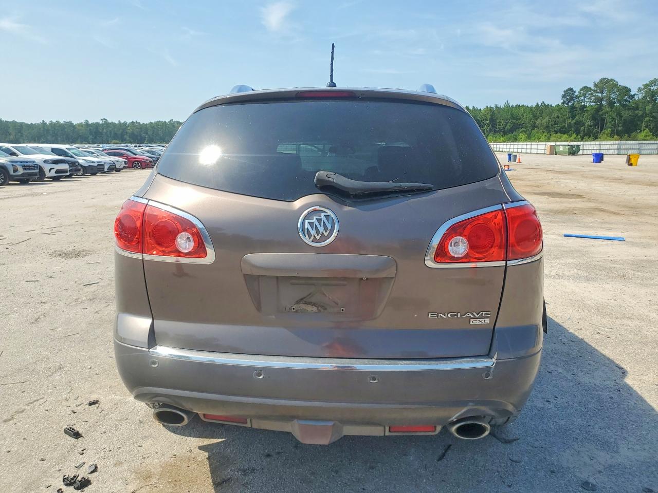 2008 Buick Enclave Cxl Gray vin: 5GAER23748J206011