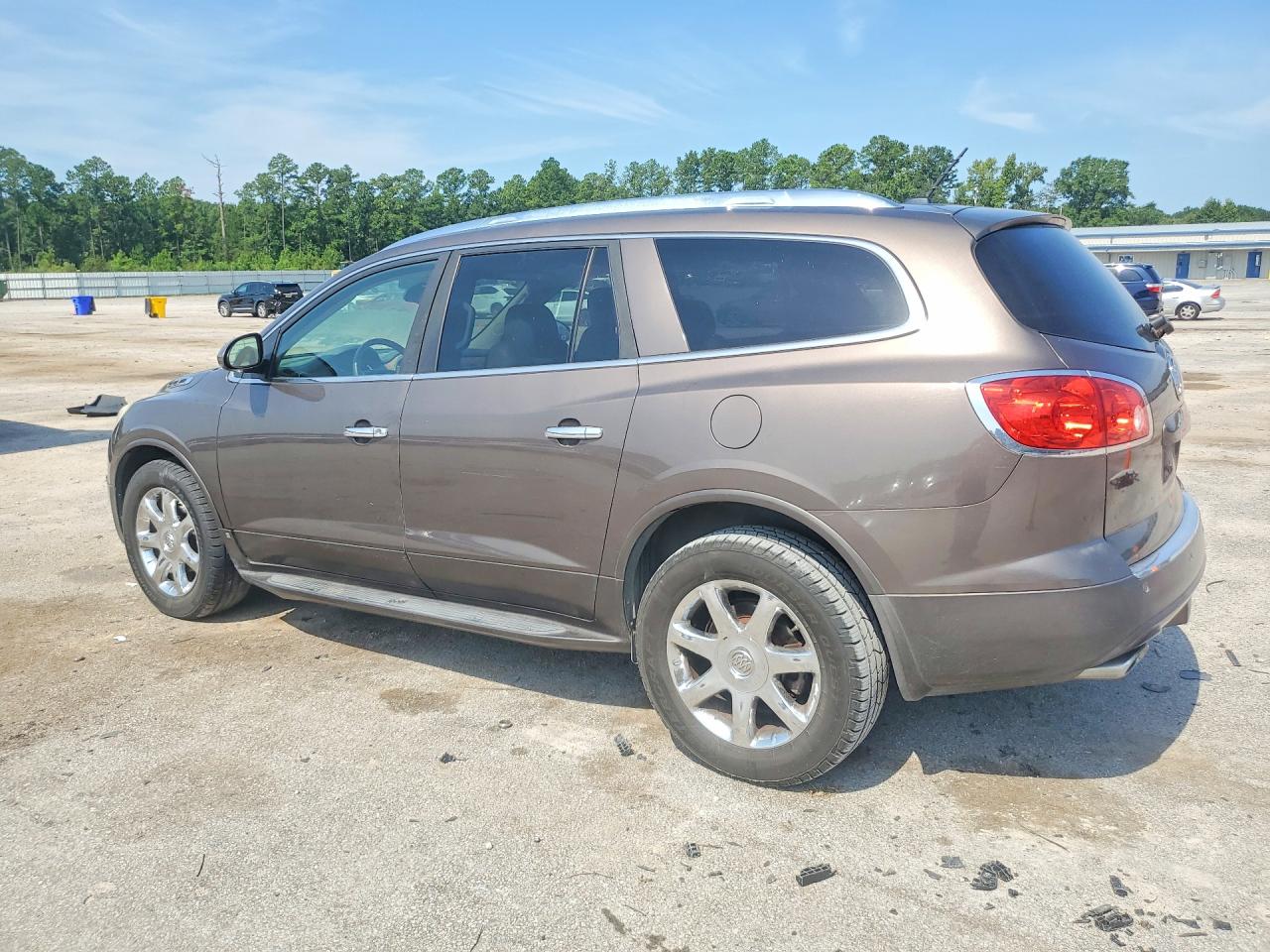 2008 Buick Enclave Cxl Gray vin: 5GAER23748J206011