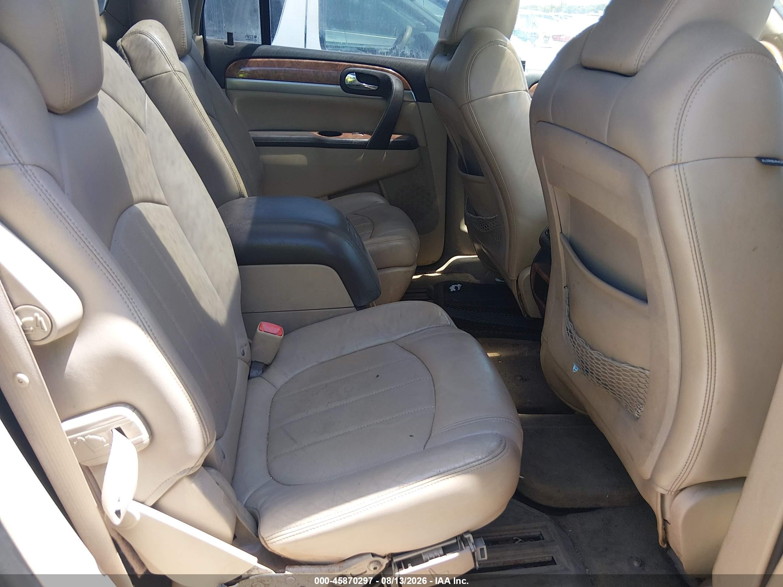 2008 Buick Enclave Cxl Beige vin: 5GAER23758J100201