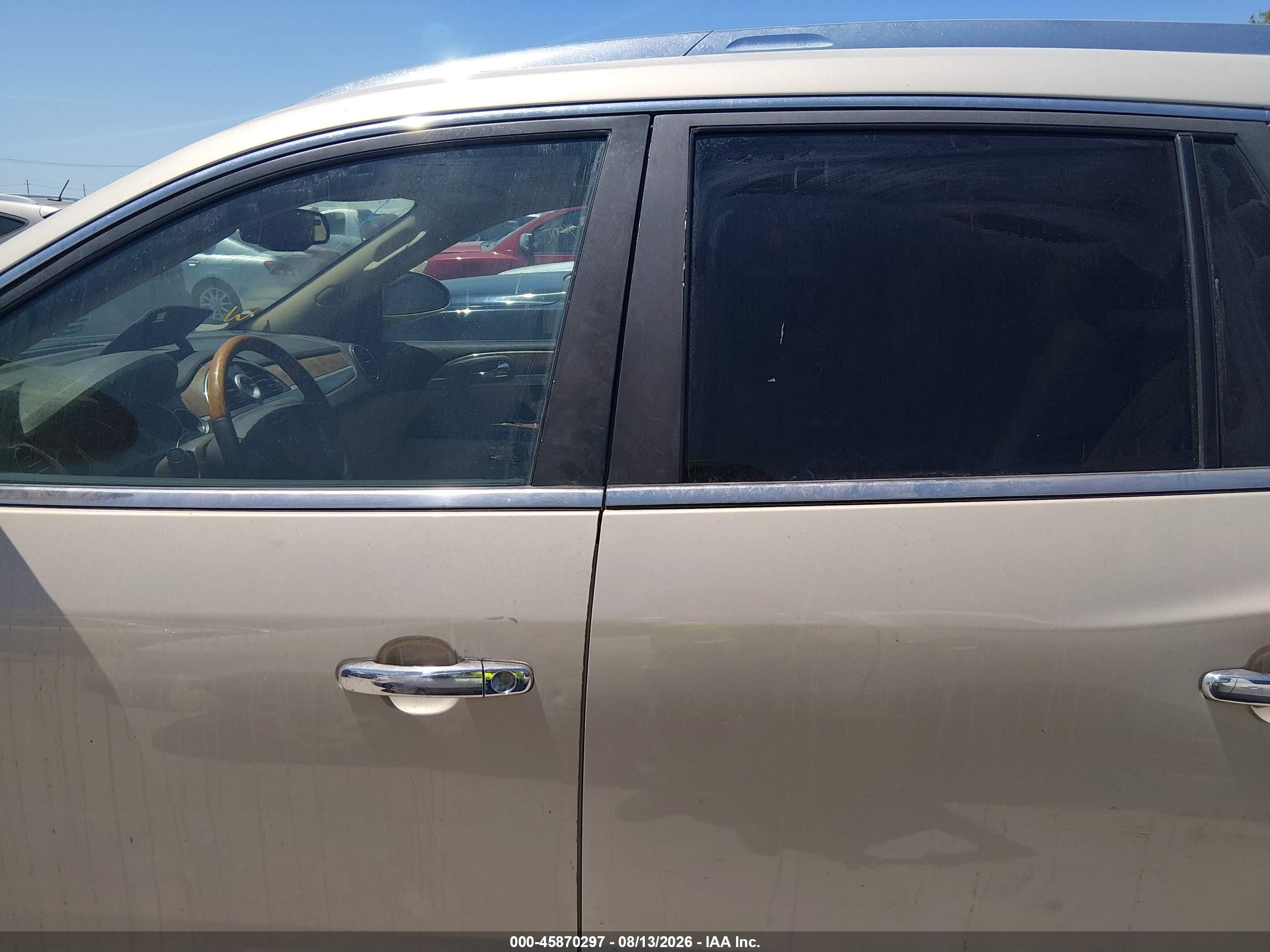 2008 Buick Enclave Cxl Beige vin: 5GAER23758J100201