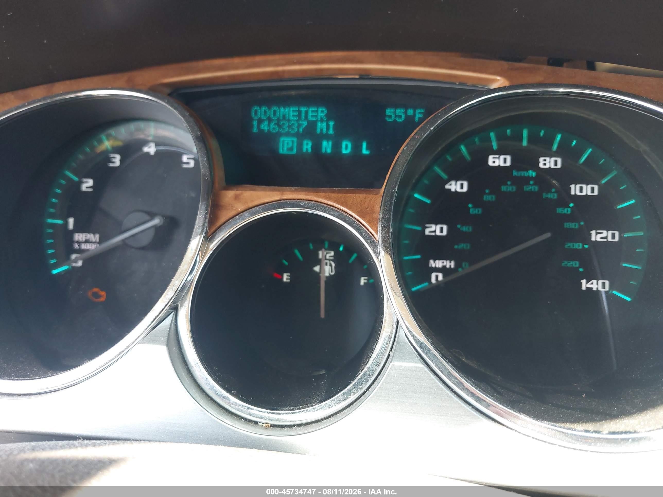 2008 Buick Enclave Cxl Brown vin: 5GAER23758J107763