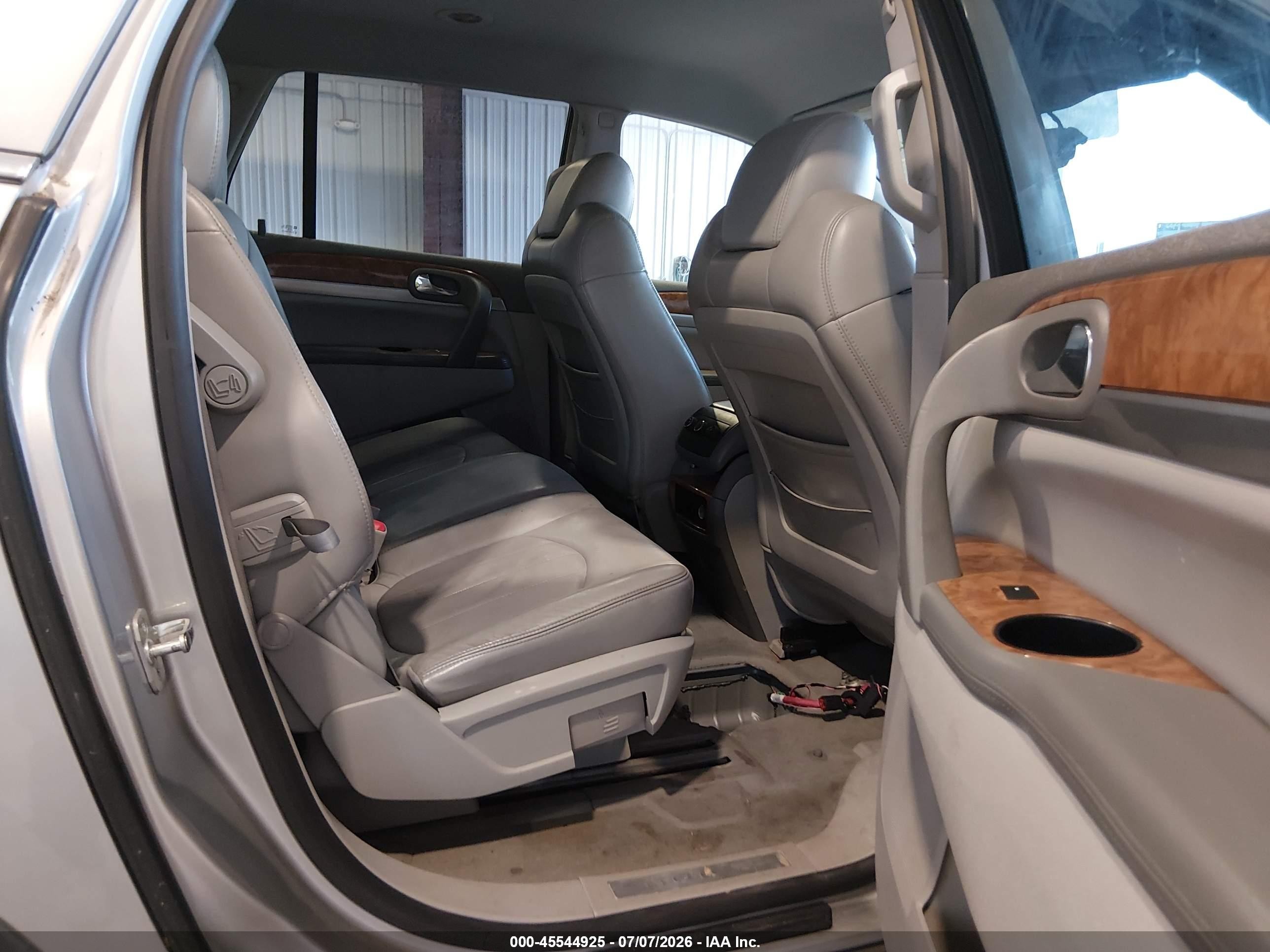 2008 Buick Enclave Cxl Silver vin: 5GAER23758J123946