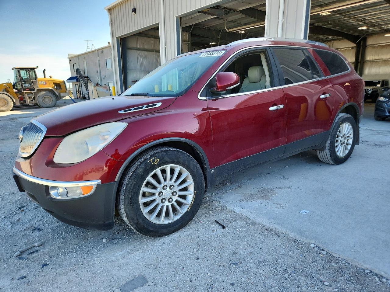 2008 Buick Enclave Cxl Burgundy vin: 5GAER23758J172726