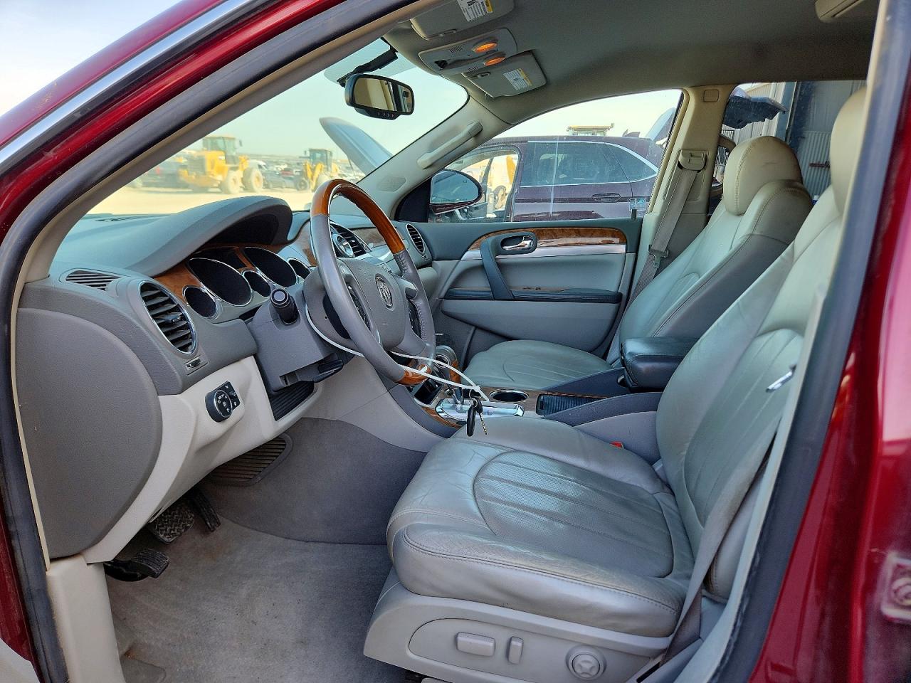 2008 Buick Enclave Cxl Burgundy vin: 5GAER23758J172726