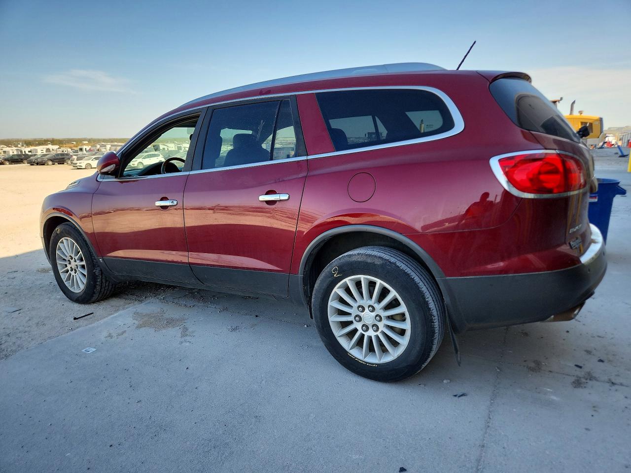 2008 Buick Enclave Cxl Burgundy vin: 5GAER23758J172726