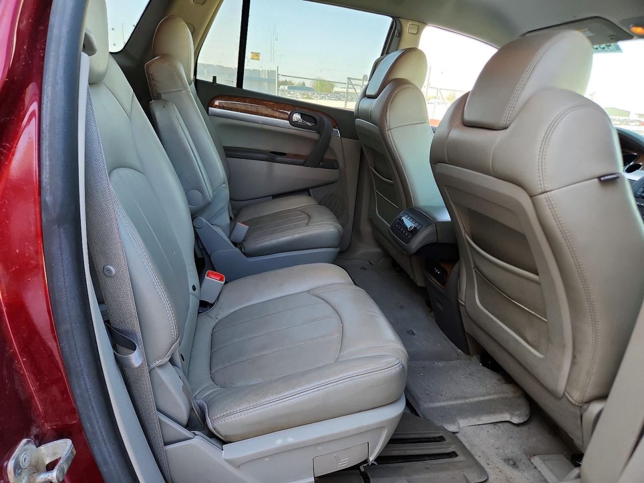 2008 Buick Enclave Cxl Burgundy vin: 5GAER23758J172726